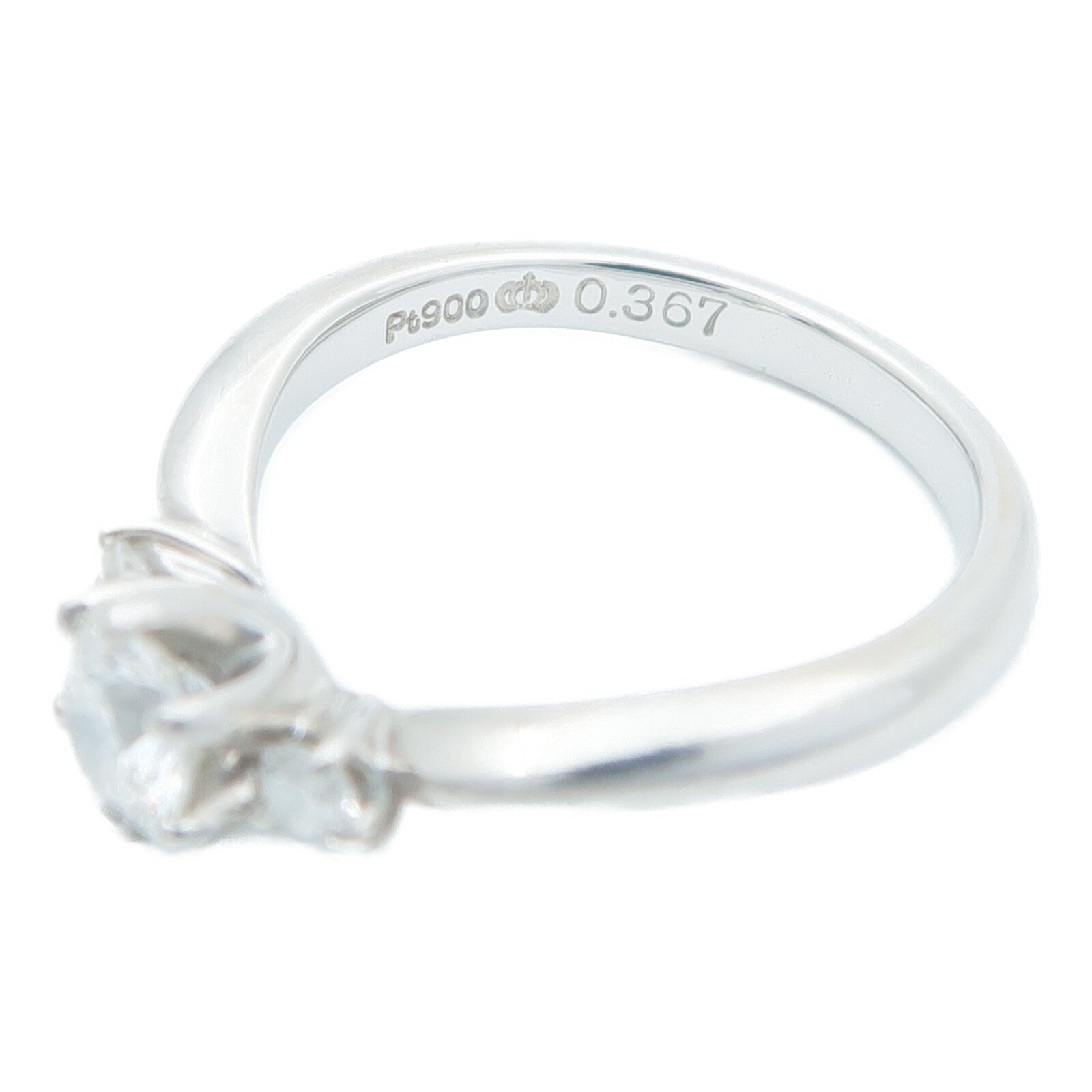 JEWELRY PT900鉑金Diamond Ring鑽石戒指US#4
