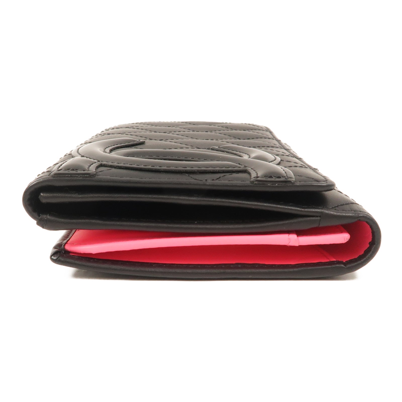 CHANEL 牛皮皮革Cambon Long Wallet長錢包