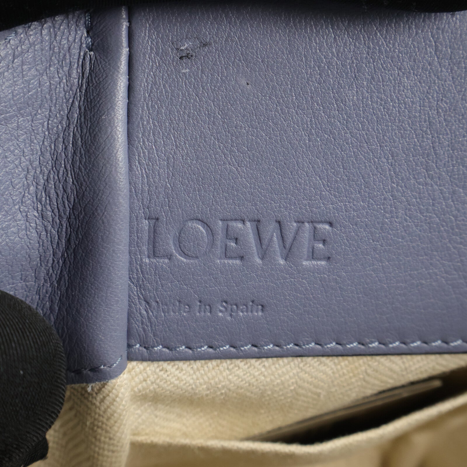 LOEWE 牛皮皮革Hanmock Mini手挽肩背兩用袋