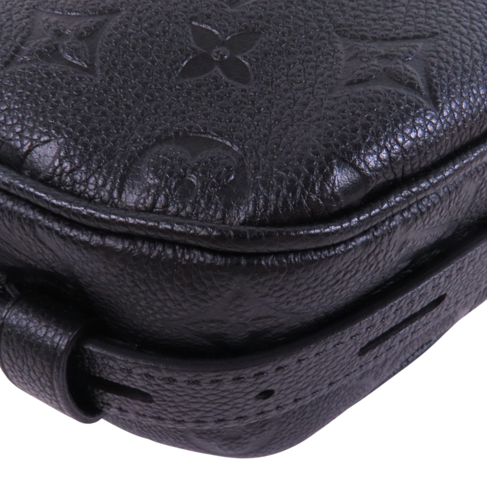 LOUIS VUITTON Monogram Empreinte Boite Chapeau Souple MM金扣肩背袋