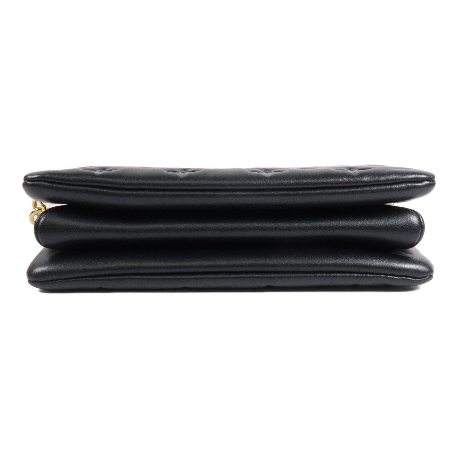 LOUIS VUITTON Monogram Embossed Coussin BB鏈帶手挽肩背兩用袋