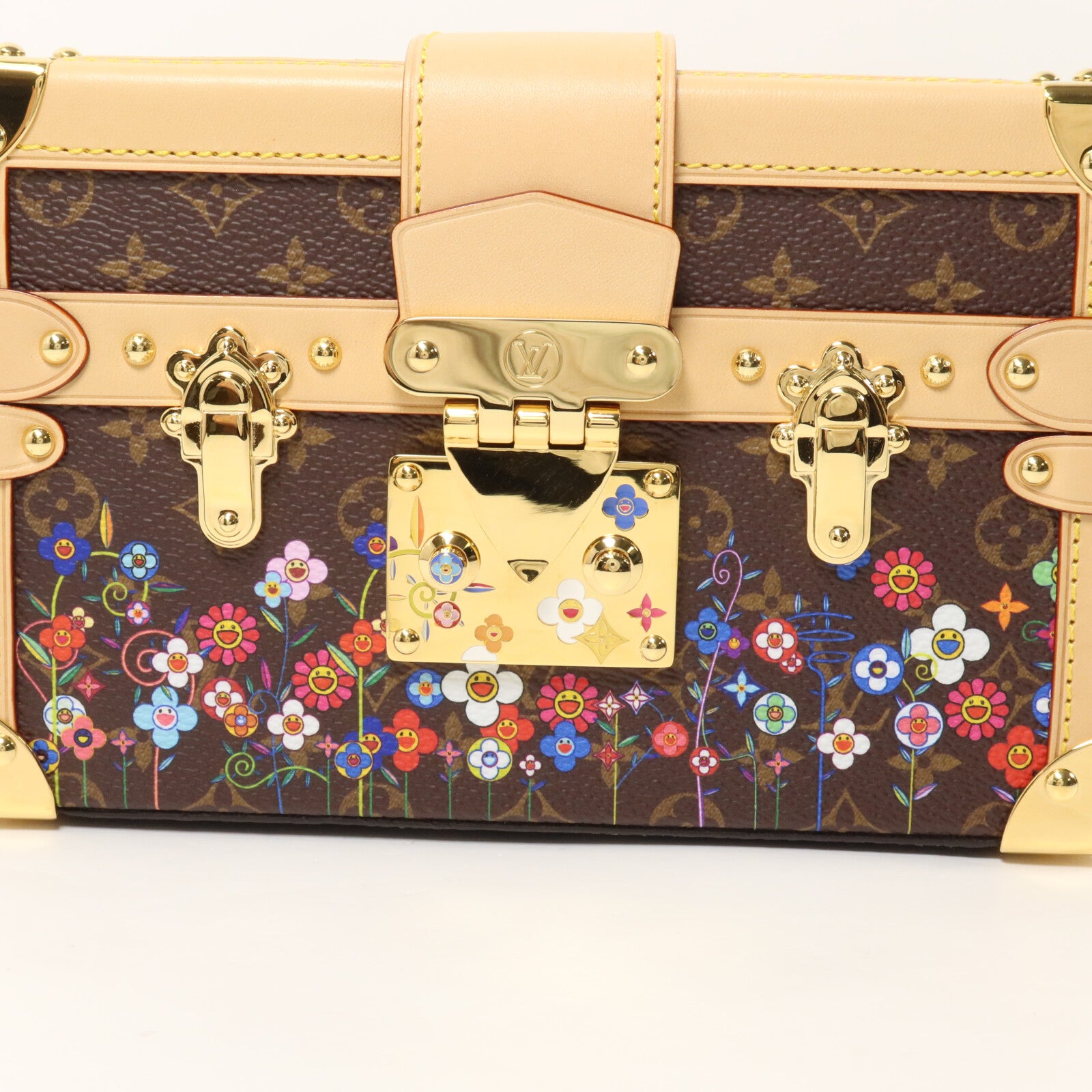 LOUIS VUITTON Monogram LV×TM Petite Malle肩背袋