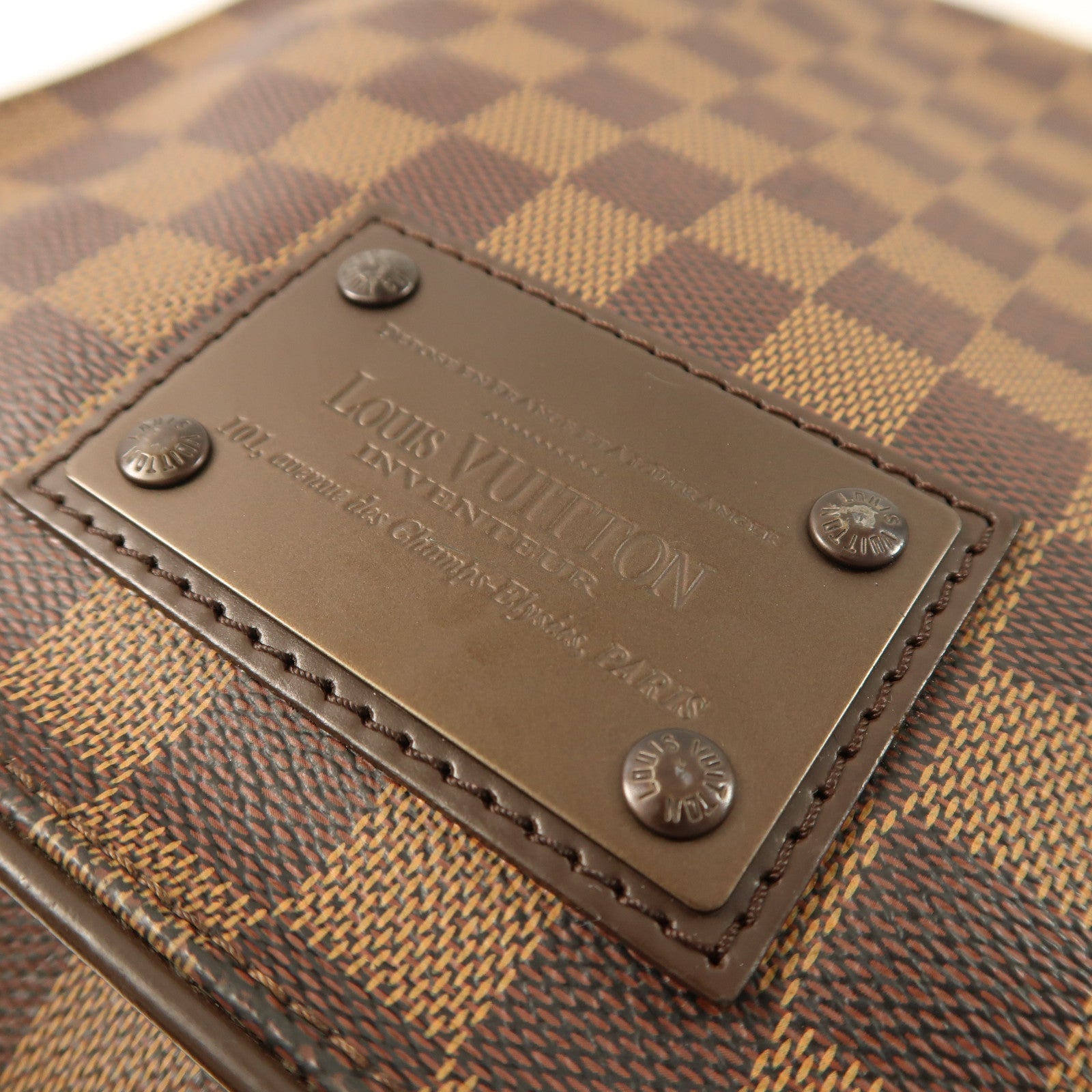LOUIS VUITTON Damier Brooklyn PM肩背袋