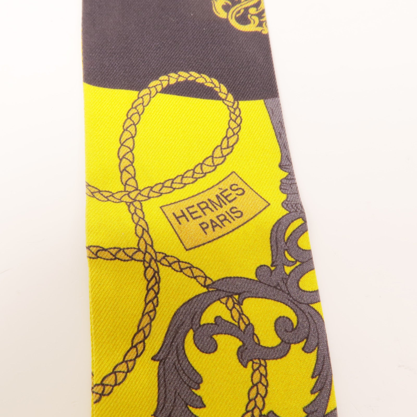 HERMES 絲質Twilly絲巾