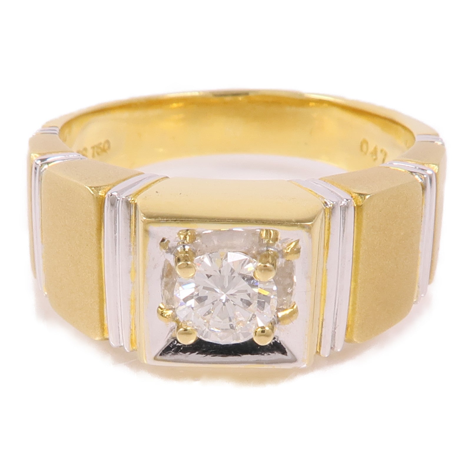 JEWELRY 18K黃金Diamond Ring鑽石戒指US#10.25