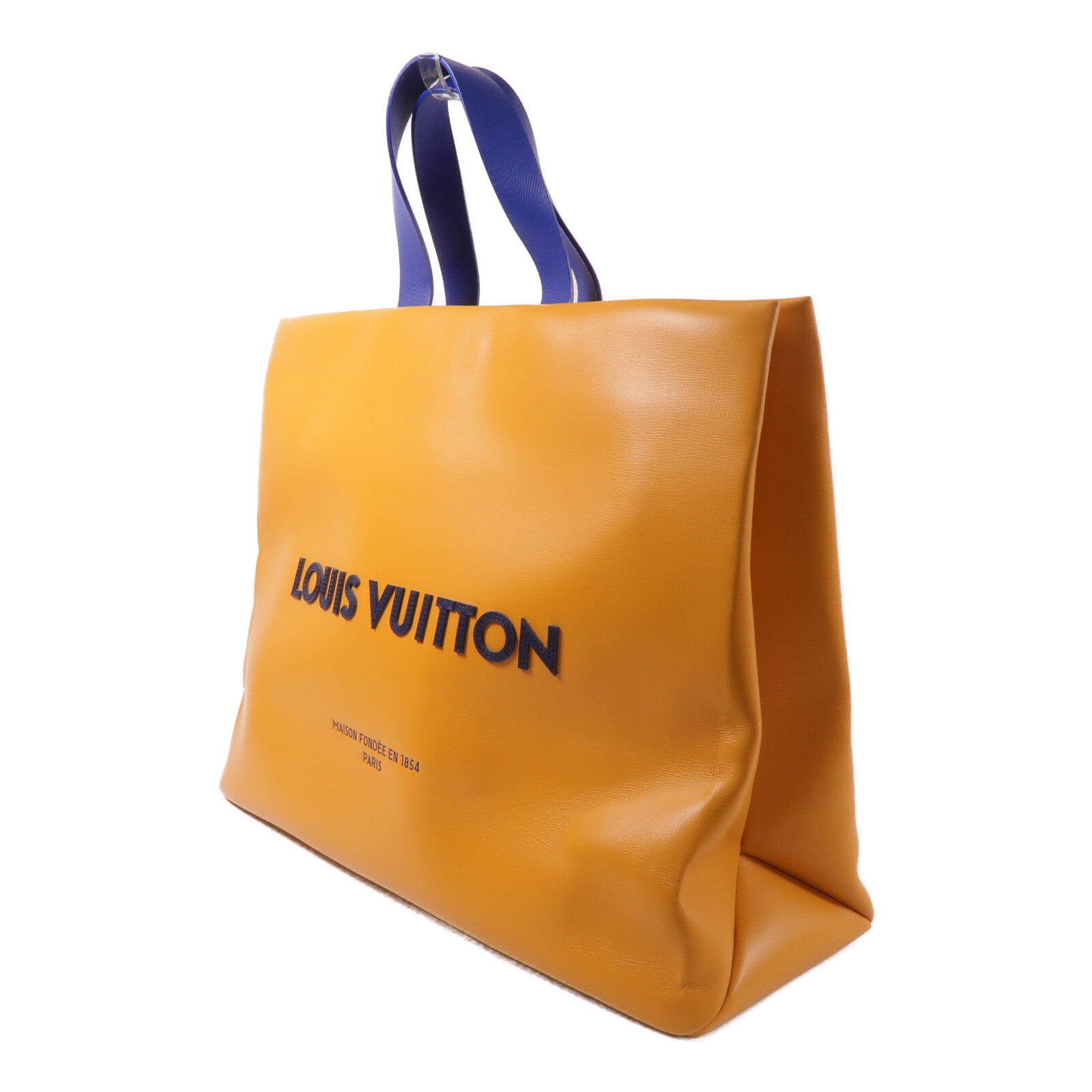 LOUIS VUITTON 牛皮皮革Shopper Tote MM手挽肩背兩用袋