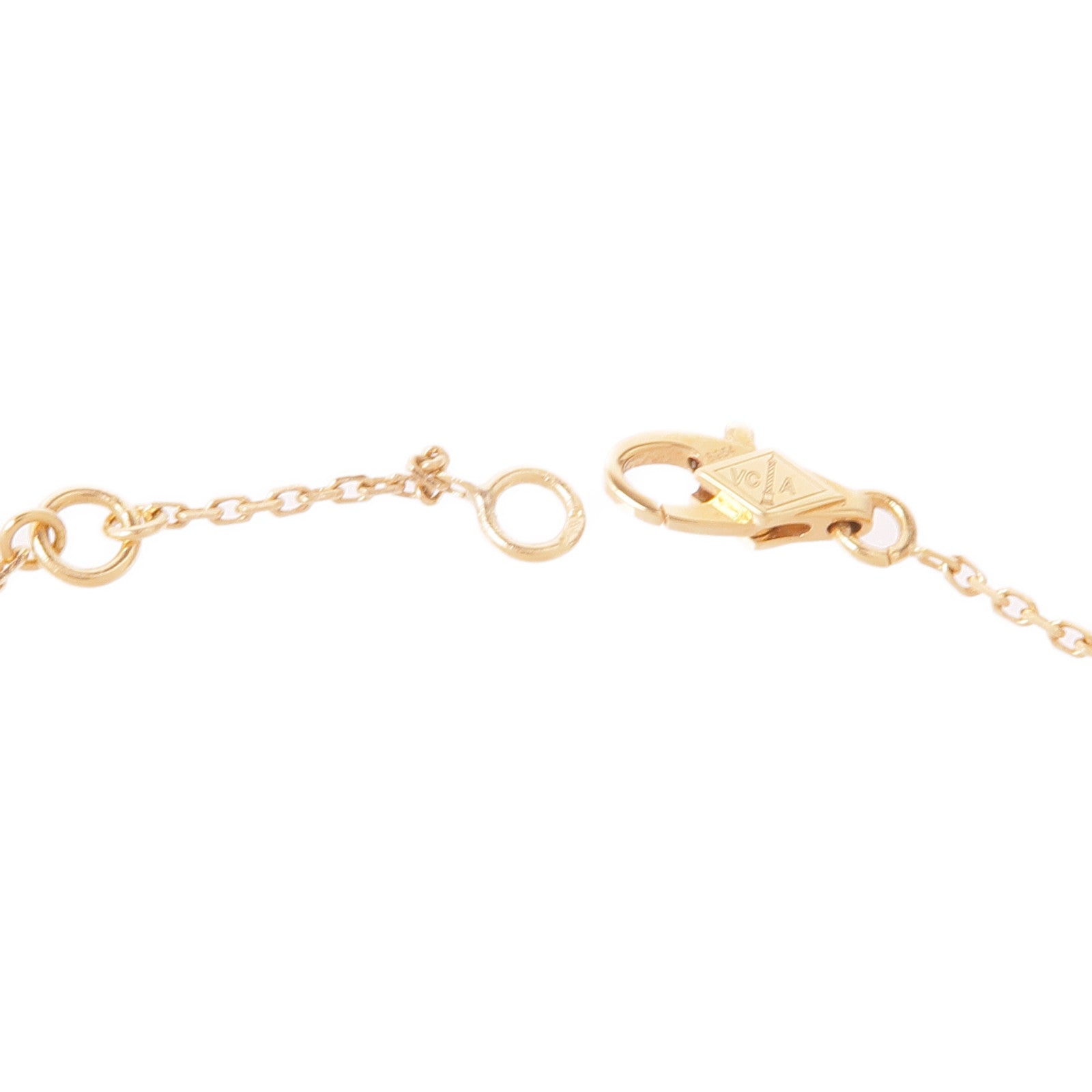 Van Cleef & Arpels 18K黃金Sweet Alhambra pendant Mother of Pearl Necklace珍珠母貝項鍊