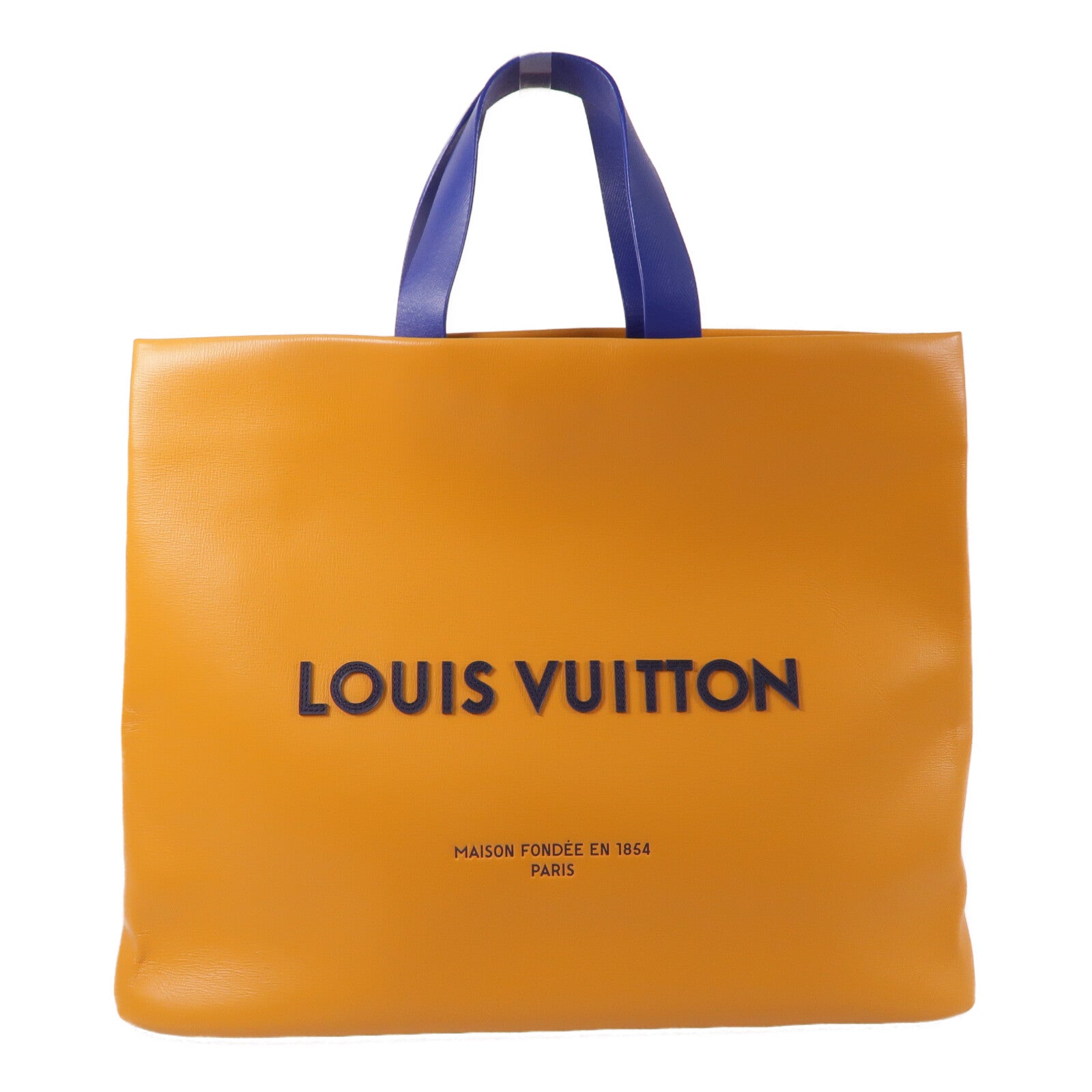 LOUIS VUITTON 牛皮皮革Shopper Tote MM手挽肩背兩用袋