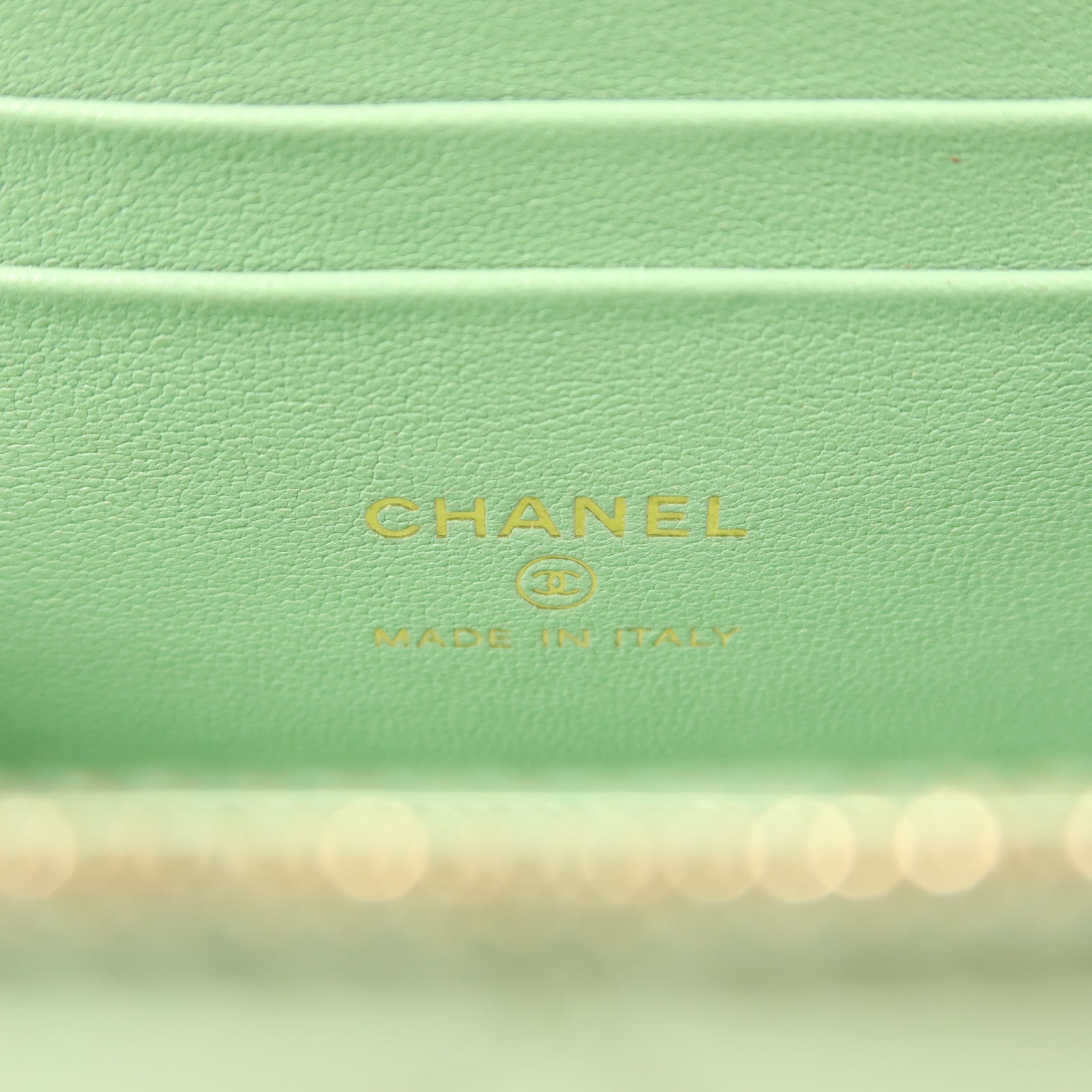CHANEL 羊皮皮革Vanity Case金扣手挽肩背兩用袋