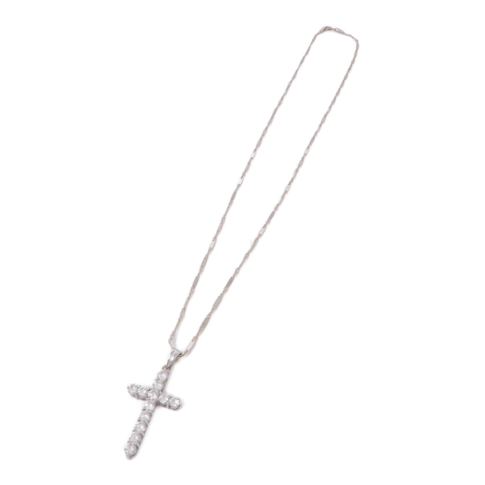 JEWELRY 18K白金Diamond Necklace鑽石項鍊