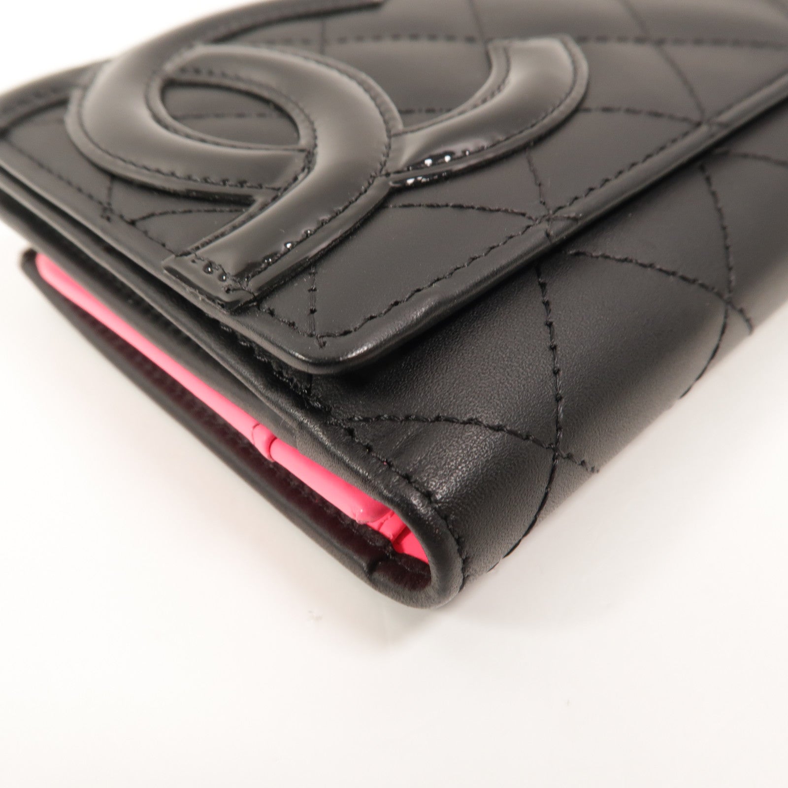 CHANEL 牛皮皮革Cambon Long Wallet長錢包