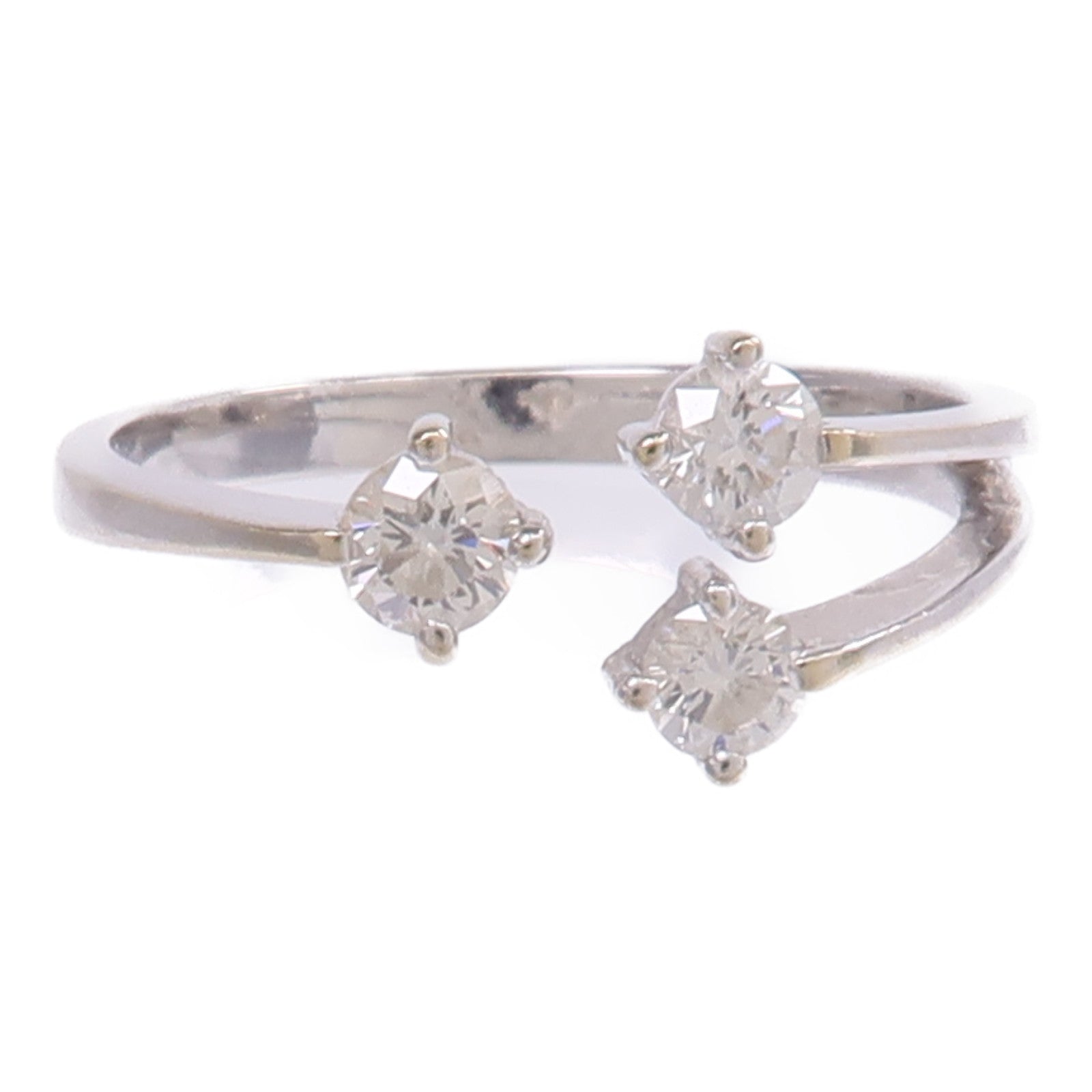 JEWELRY 【激減優惠】18K白金Diamond Ring鑽石戒指US#6.5