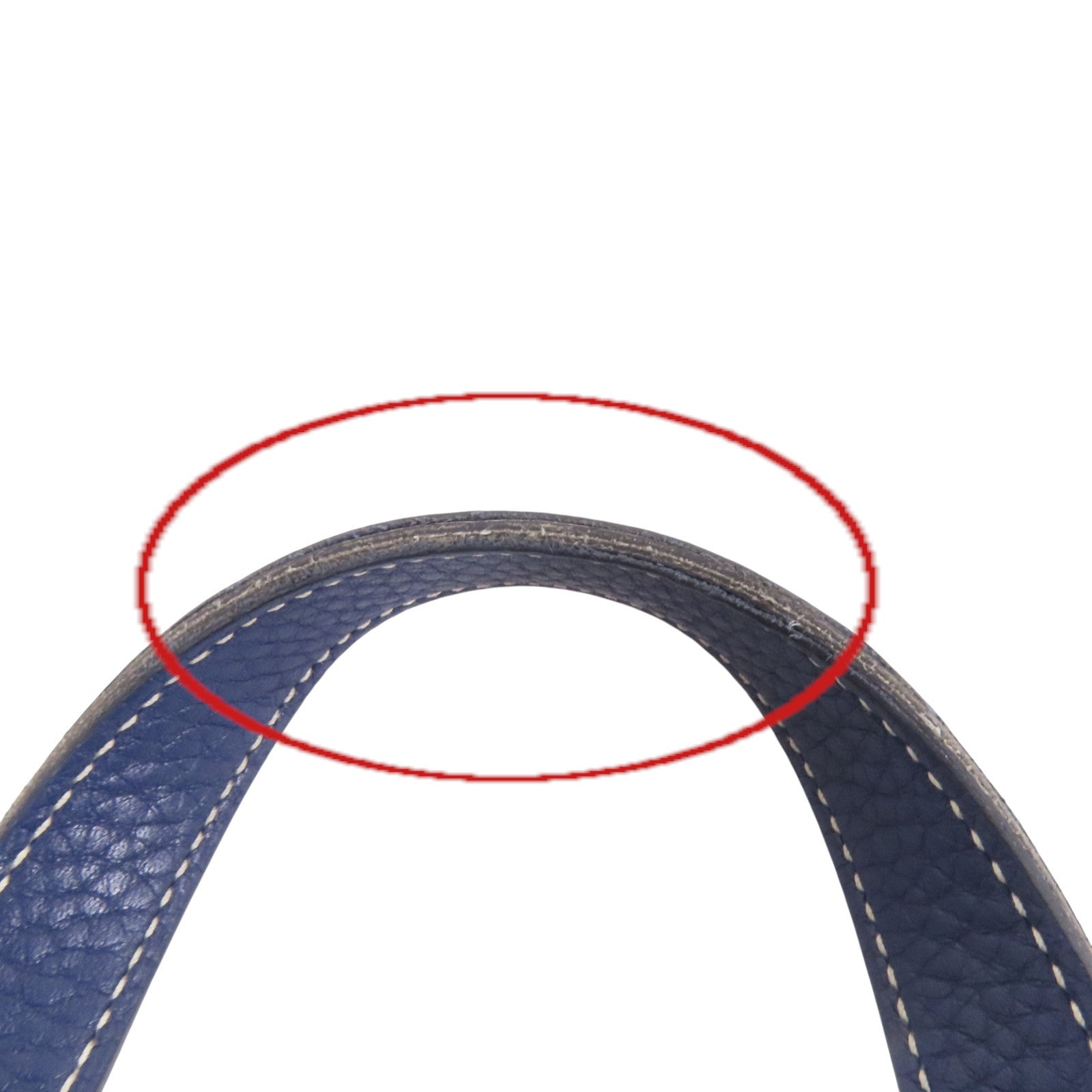 HERMES Clemence皮革Halzan 31銀扣肩背袋