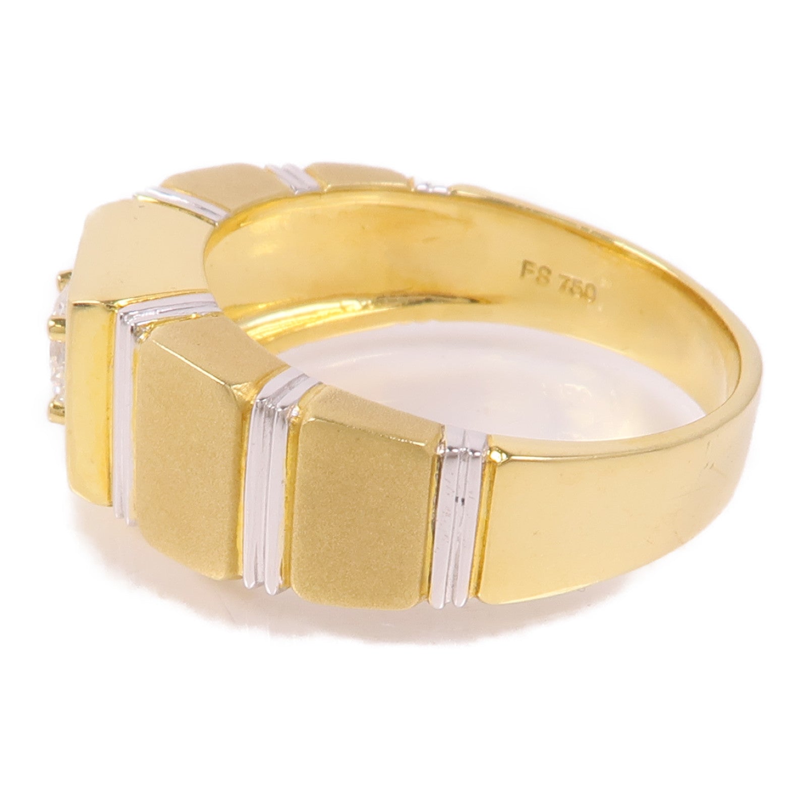 JEWELRY 18K黃金Diamond Ring鑽石戒指US#10.25