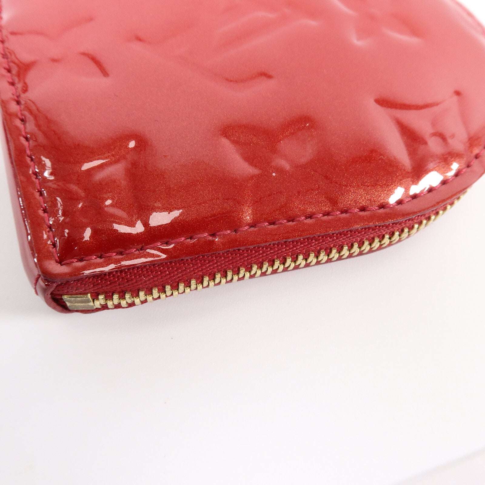 LOUIS VUITTON Monogram Vernis Coeur Coin Purse零錢包