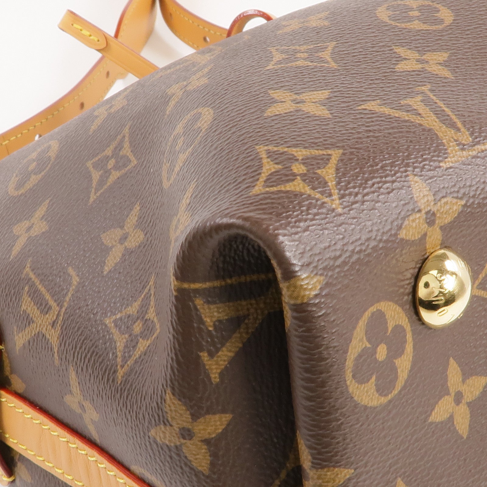 LOUIS VUITTON Monogram CarryAll PM金扣肩背袋