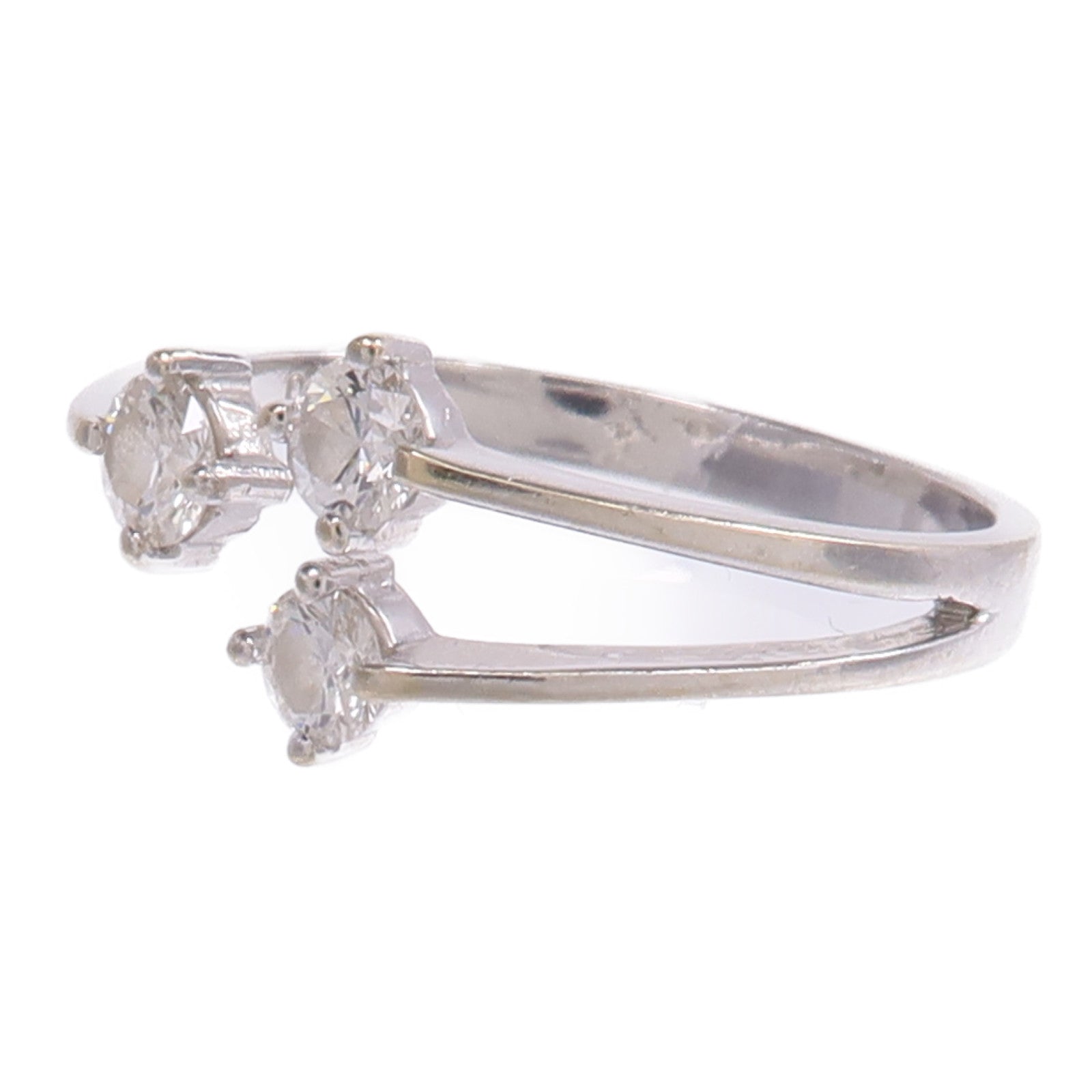 JEWELRY 【激減優惠】18K白金Diamond Ring鑽石戒指US#6.5