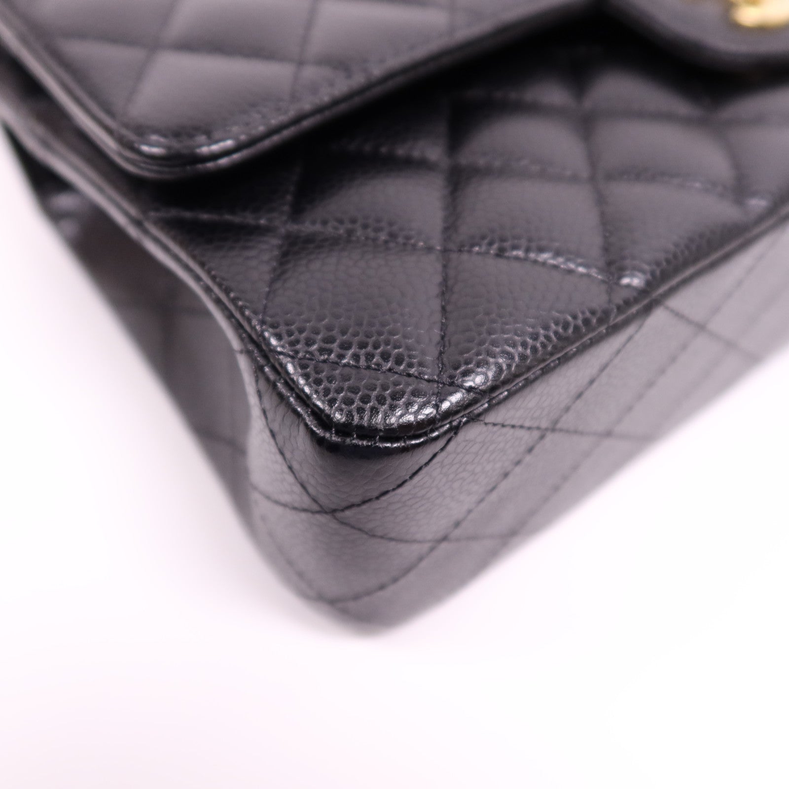 CHANEL 牛皮皮革Classic 25金扣鏈帶肩背袋