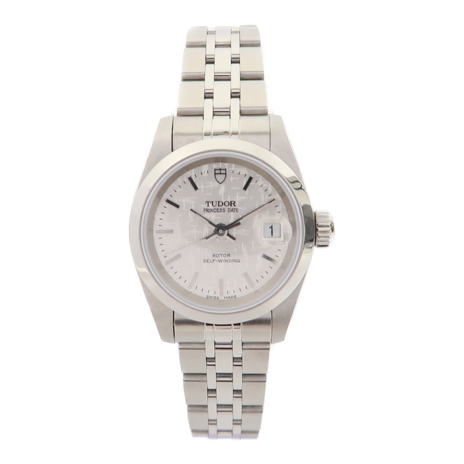 TUDOR Princess Date 25mm不鏽鋼手錶自動機芯銀色