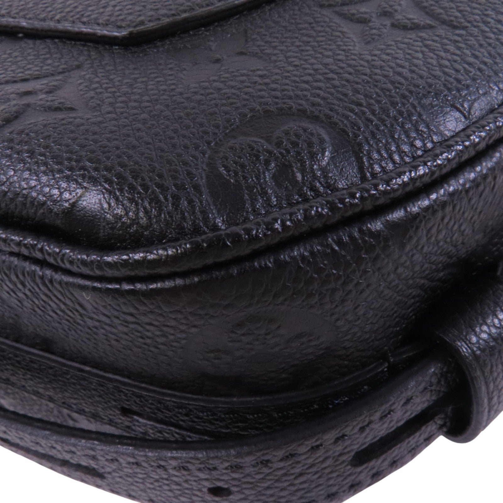 LOUIS VUITTON Monogram Empreinte Boite Chapeau Souple MM金扣肩背袋