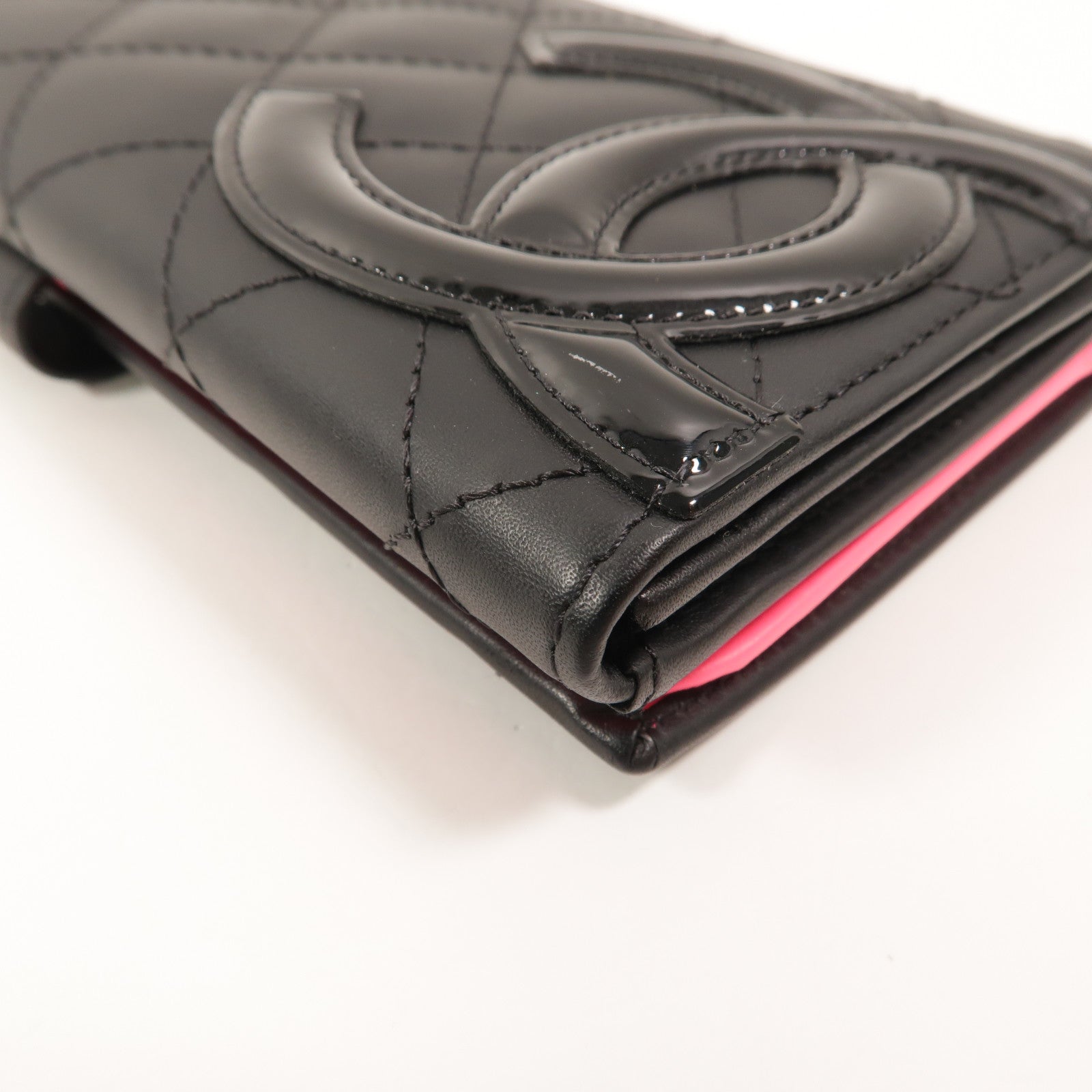CHANEL 牛皮皮革Cambon Long Wallet長錢包