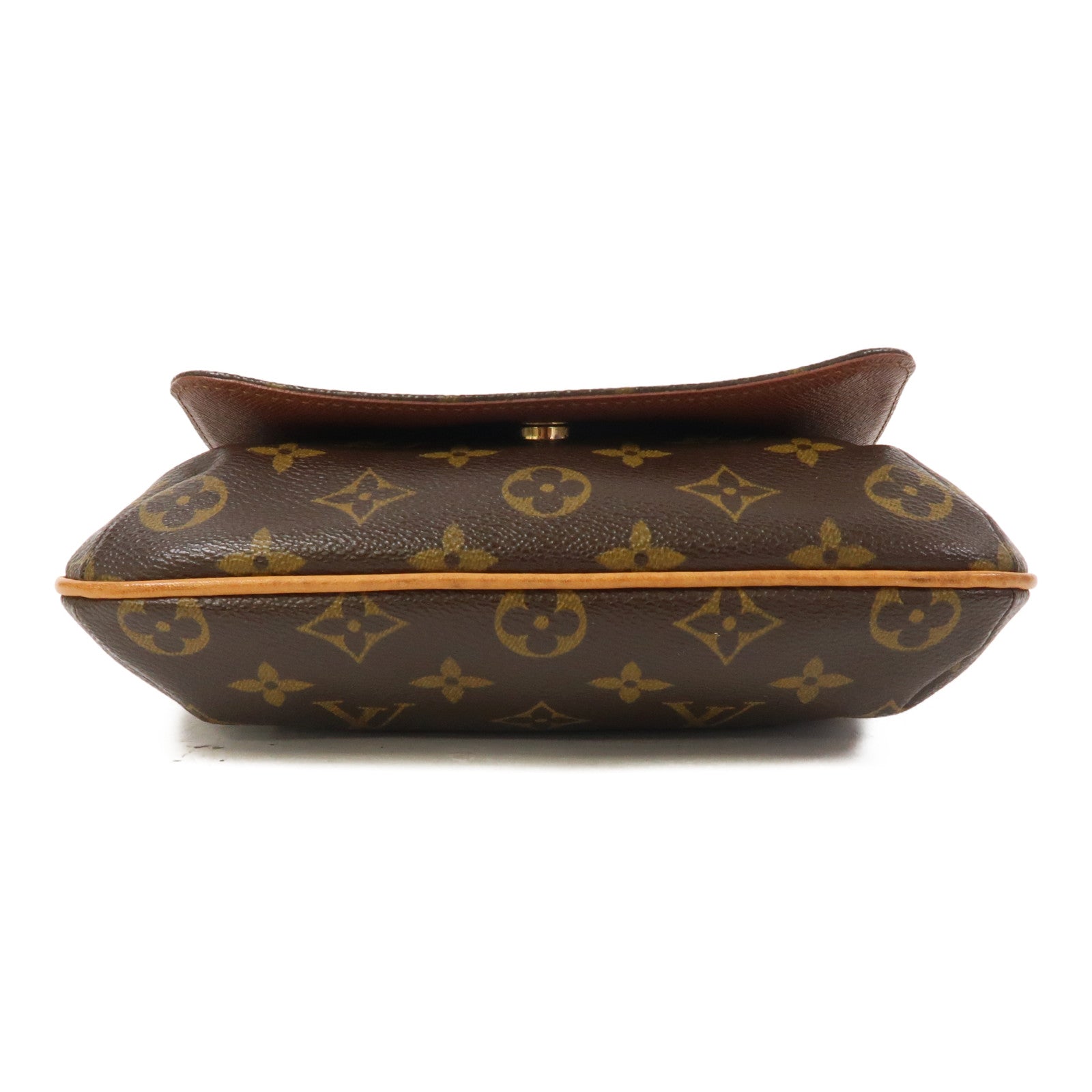 LOUIS VUITTON Monogram Musette Salsa金扣肩背袋啡色