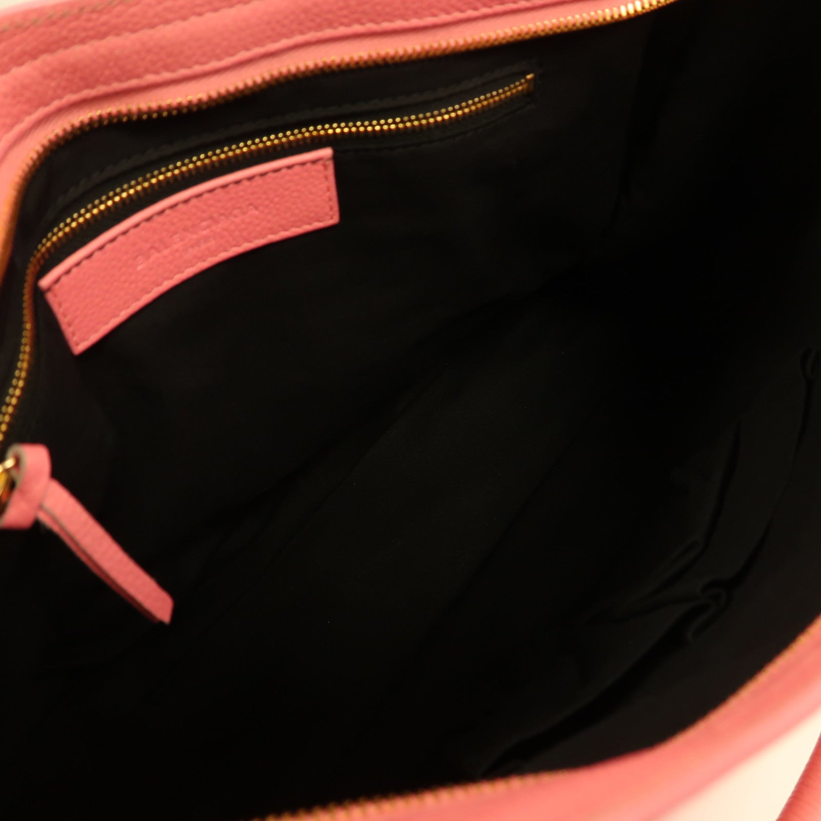 BALENCIAGA 牛皮皮革Le City Bag金扣手挽肩背兩用袋粉紅色