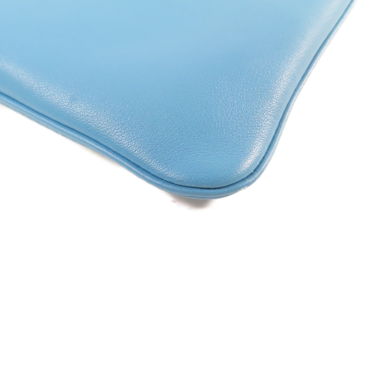 HERMES 【激減優惠】Swift皮革Aline Shoulder Bag銀扣肩背袋Bleu Du Nord北方藍色