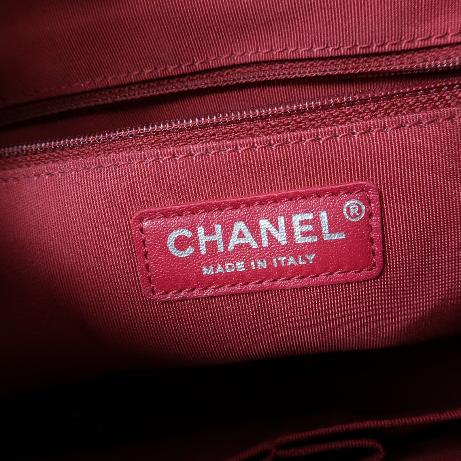 CHANEL 【激減優惠】菱格牛皮皮革Gabrielle鏈帶肩背袋黑色