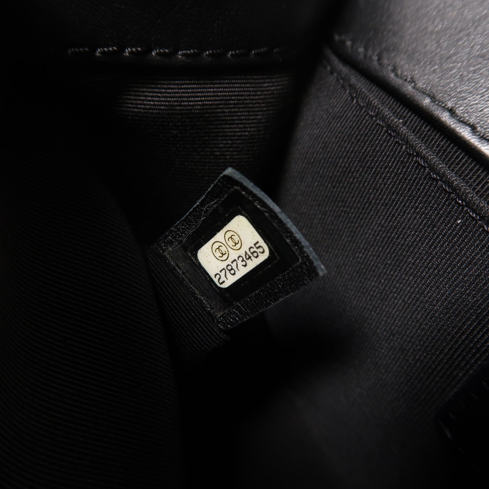 CHANEL 牛皮皮革Boy 20金扣鏈帶肩背袋