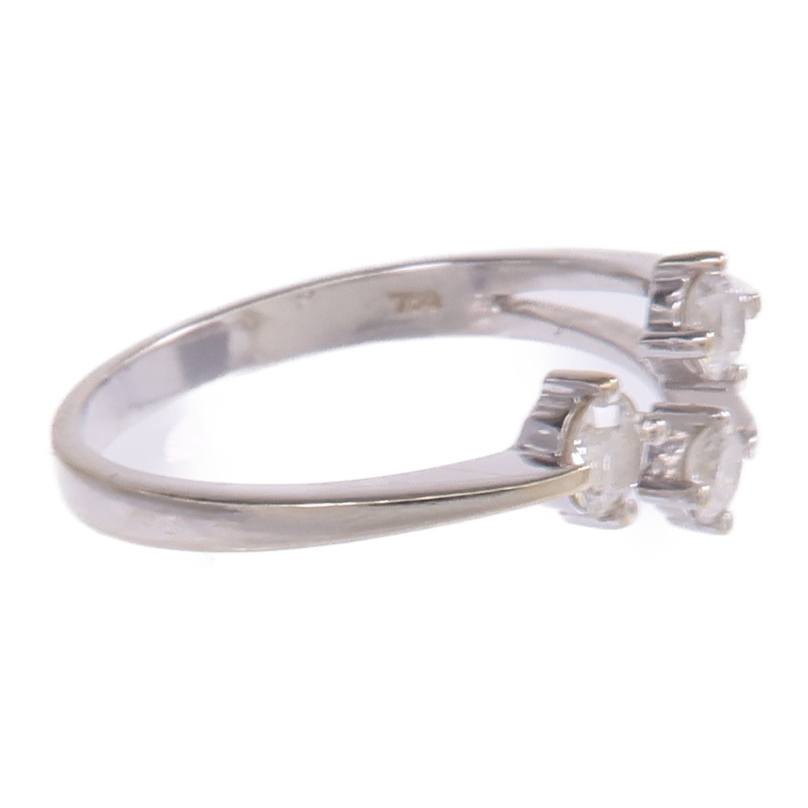 JEWELRY 【激減優惠】18K白金Diamond Ring鑽石戒指US#6.5