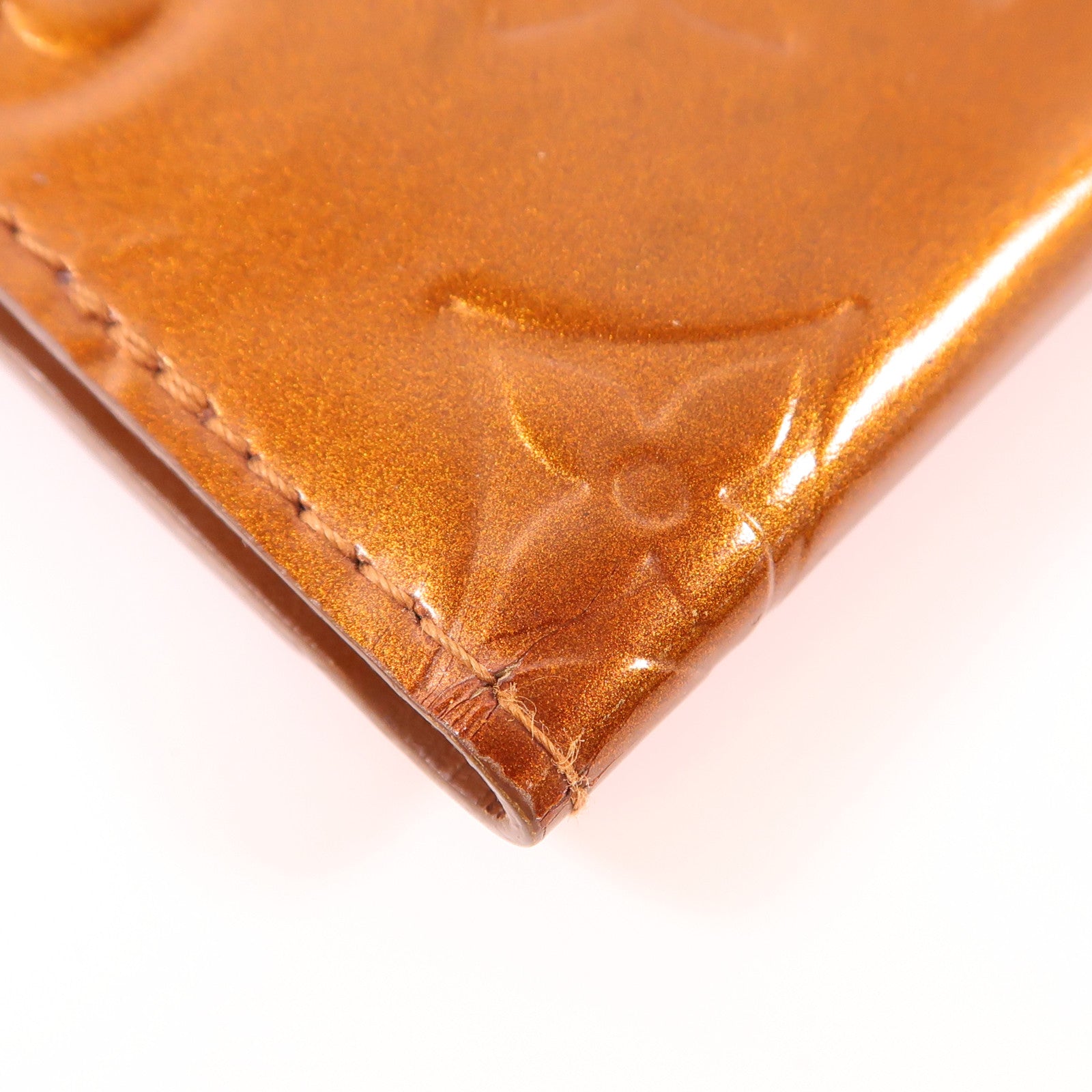 LOUIS VUITTON 【激減優惠】漆皮皮革Key Holder金扣鎖匙包