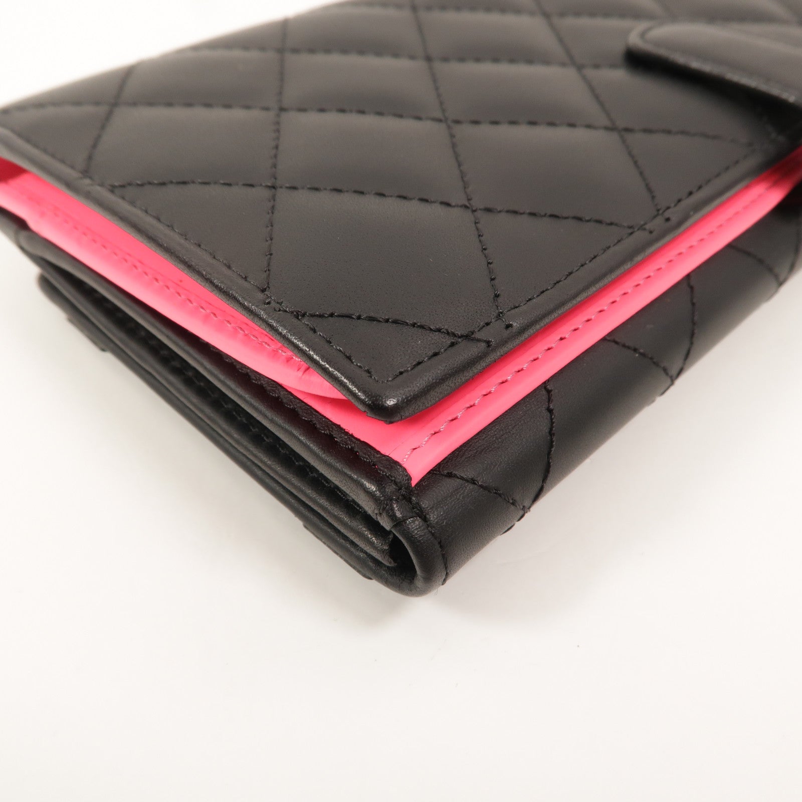 CHANEL 牛皮皮革Cambon Long Wallet長錢包
