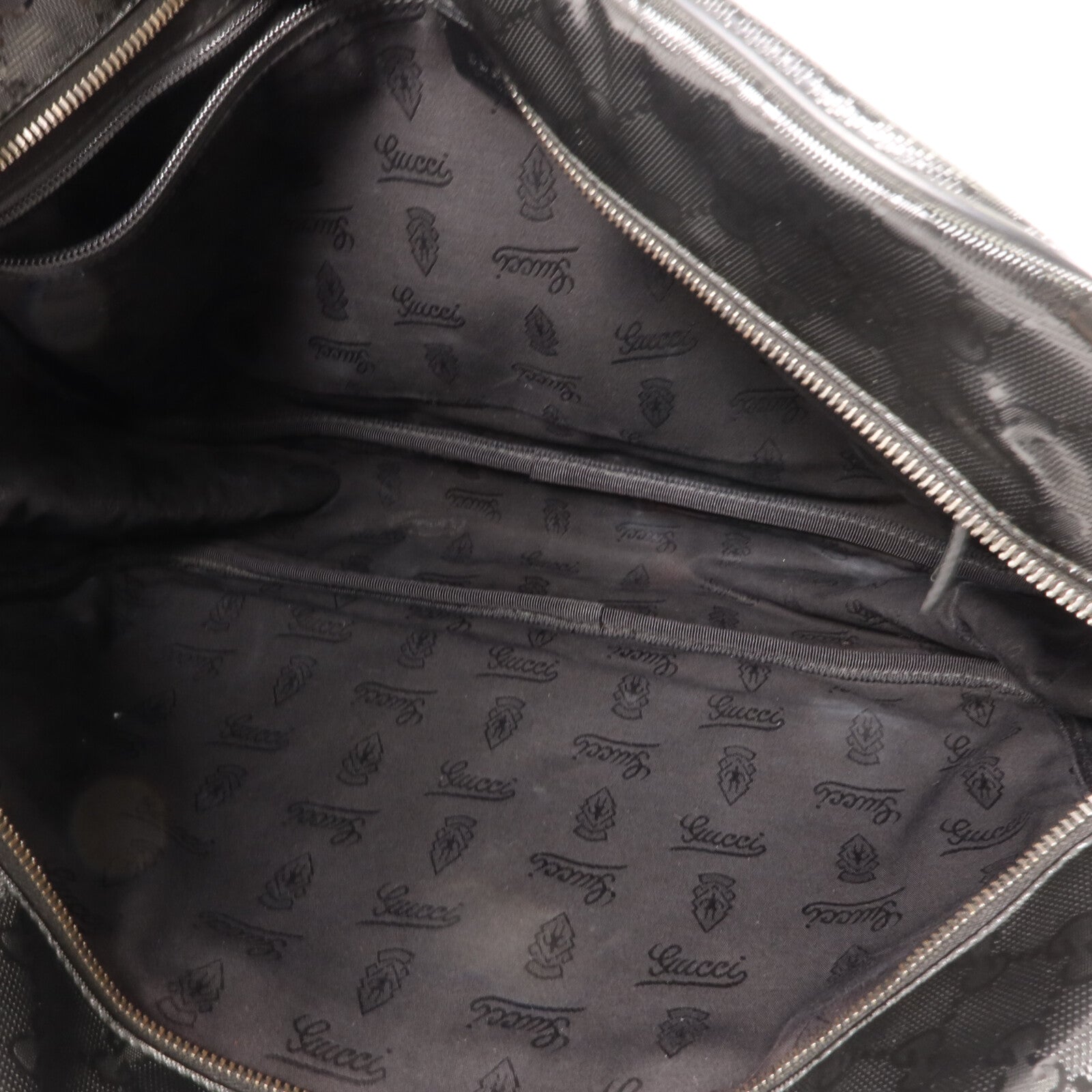 GUCCI 塗層帆布Shoulder Bag肩背袋