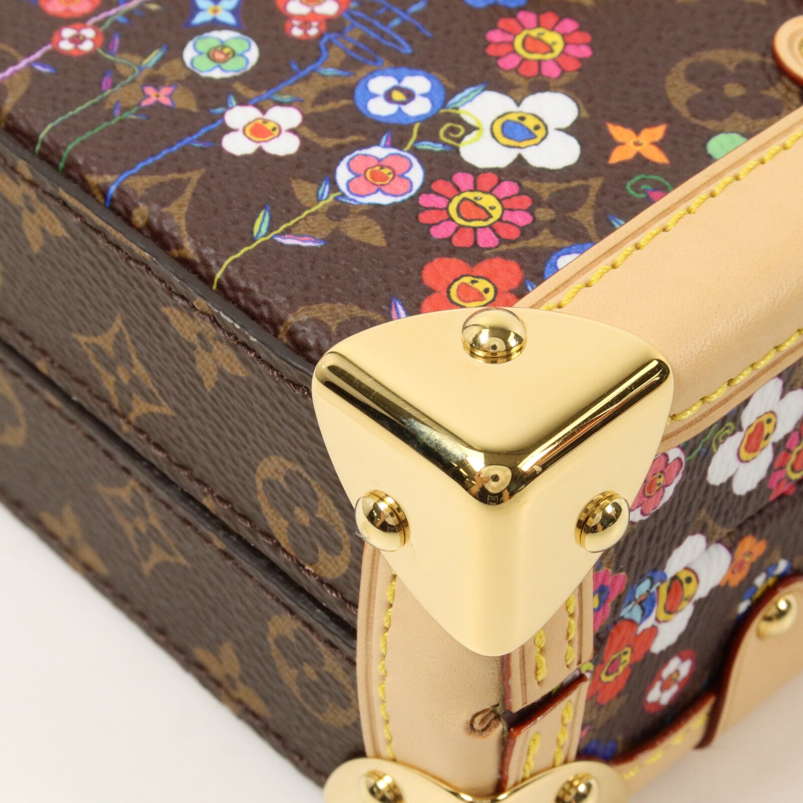 LOUIS VUITTON Monogram LV×TM Petite Malle肩背袋