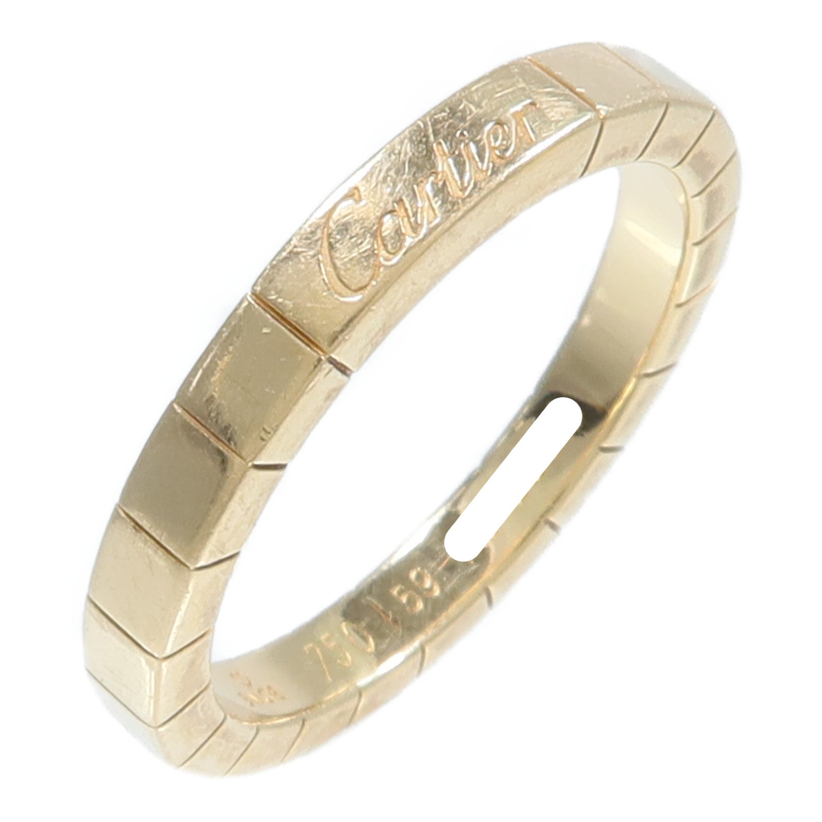 CARTIER 18K黃金Lanieres Ring戒指