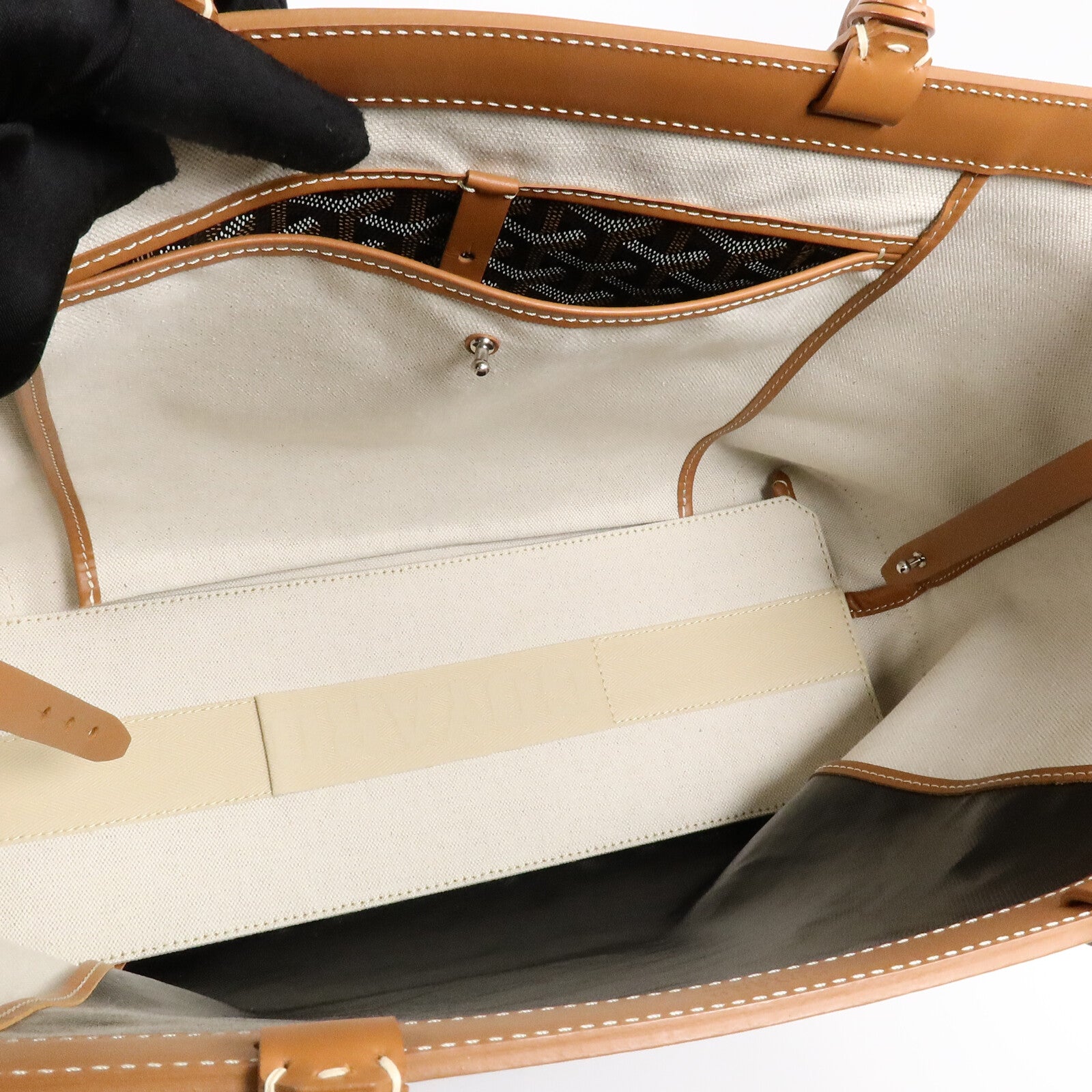 GOYARD 塗層帆布Bellechasse Biaude PM肩背袋