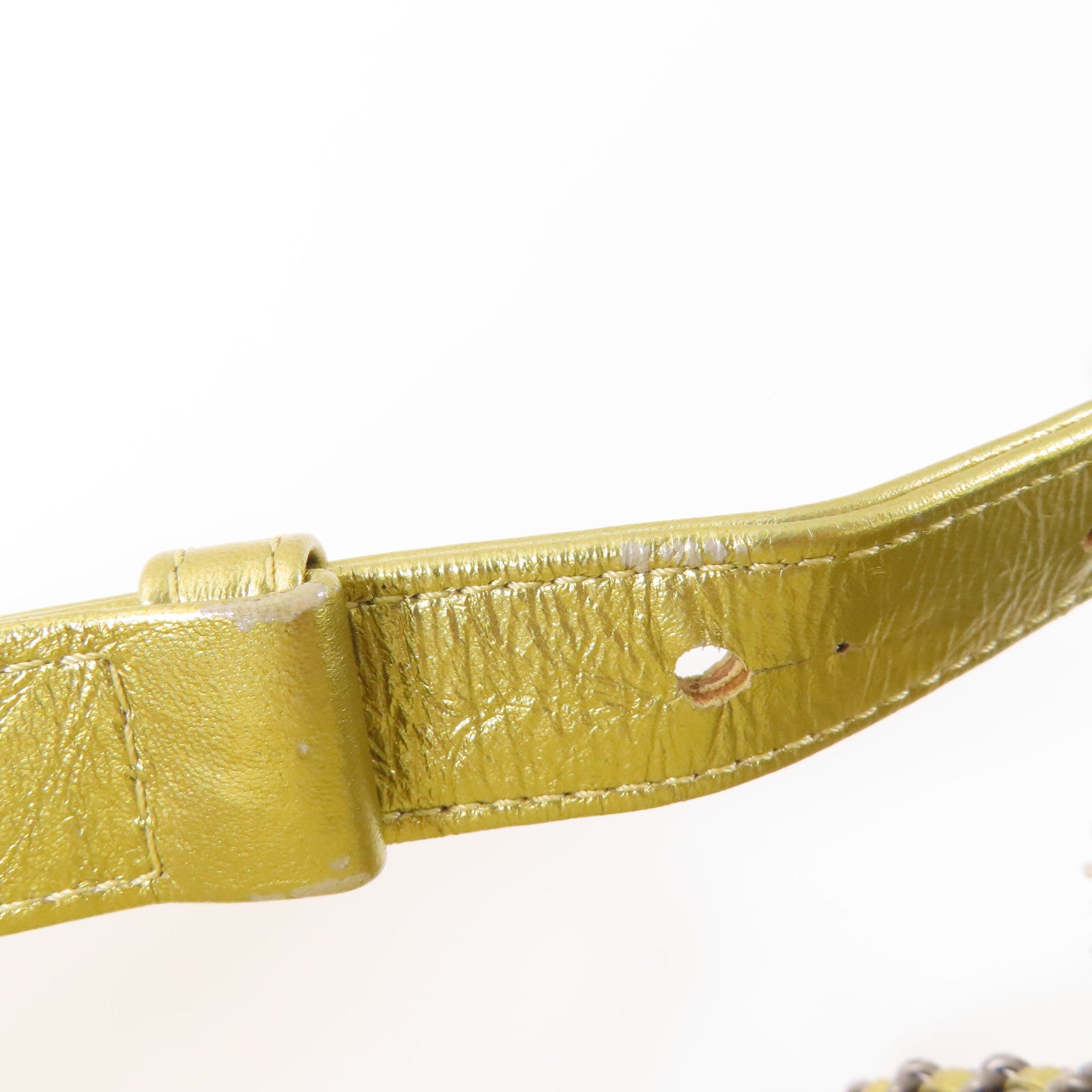 CHANEL 【激減優惠】牛皮皮革Gabrielle Small鏈帶肩背袋