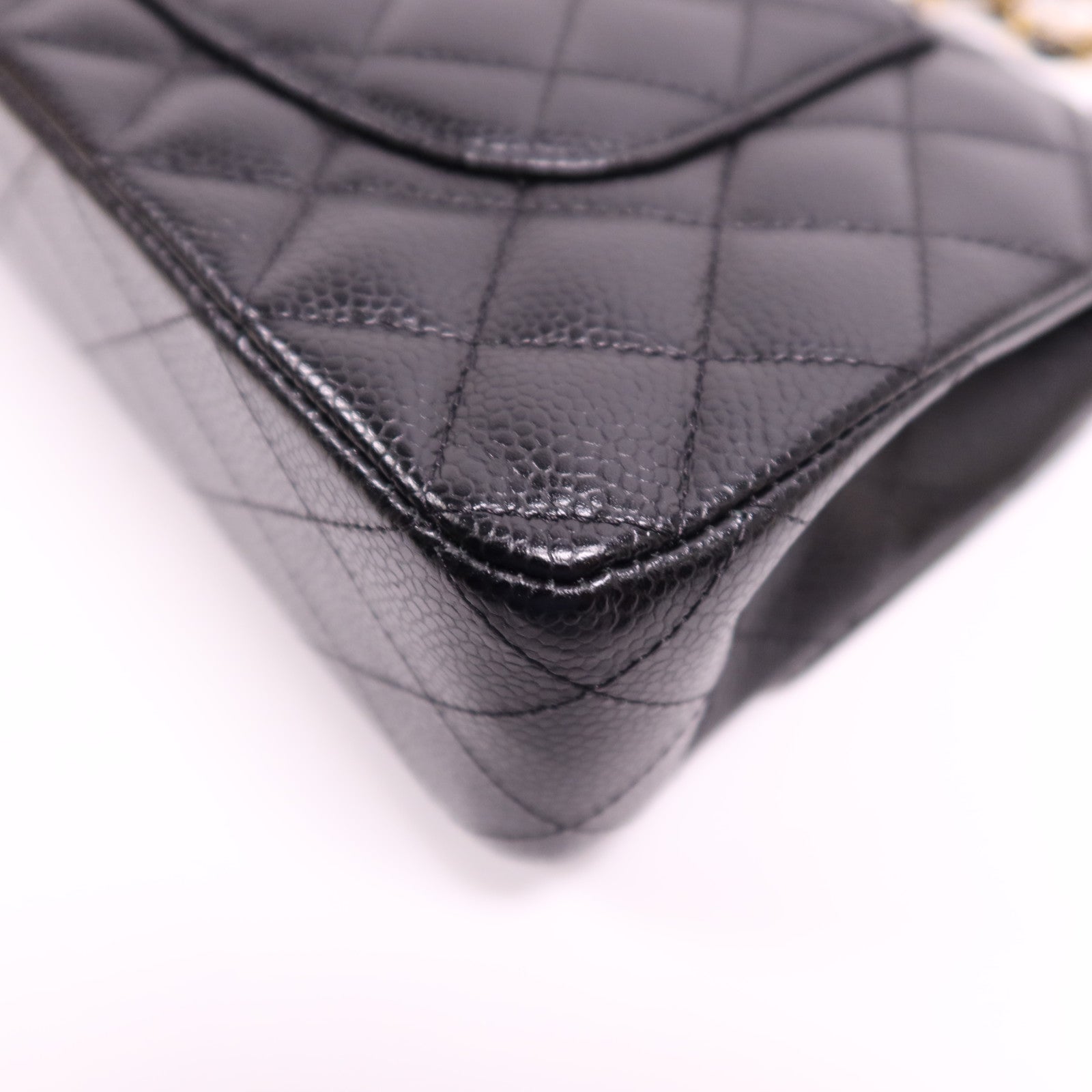 CHANEL 牛皮皮革Classic 25金扣鏈帶肩背袋