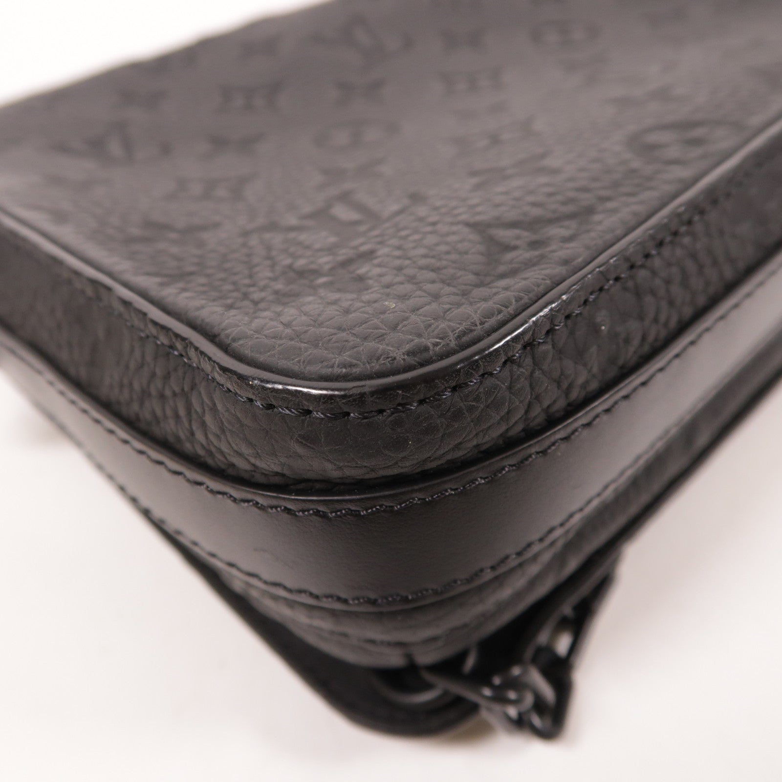 LOUIS VUITTON 【激減優惠】Monogram Taurillon Steamer Messenger肩背袋