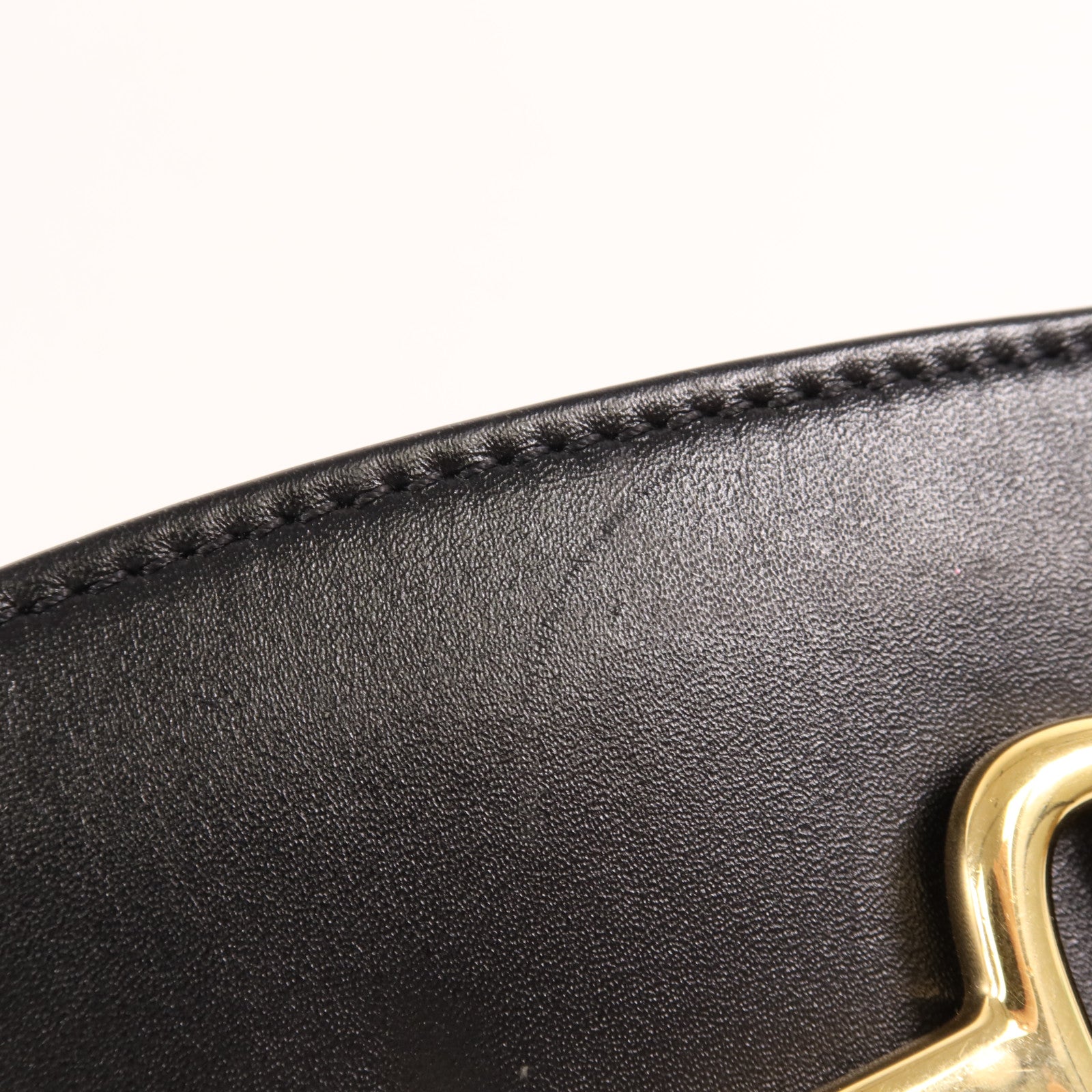 CELINE 牛皮皮革Bucket Bag金扣肩背袋