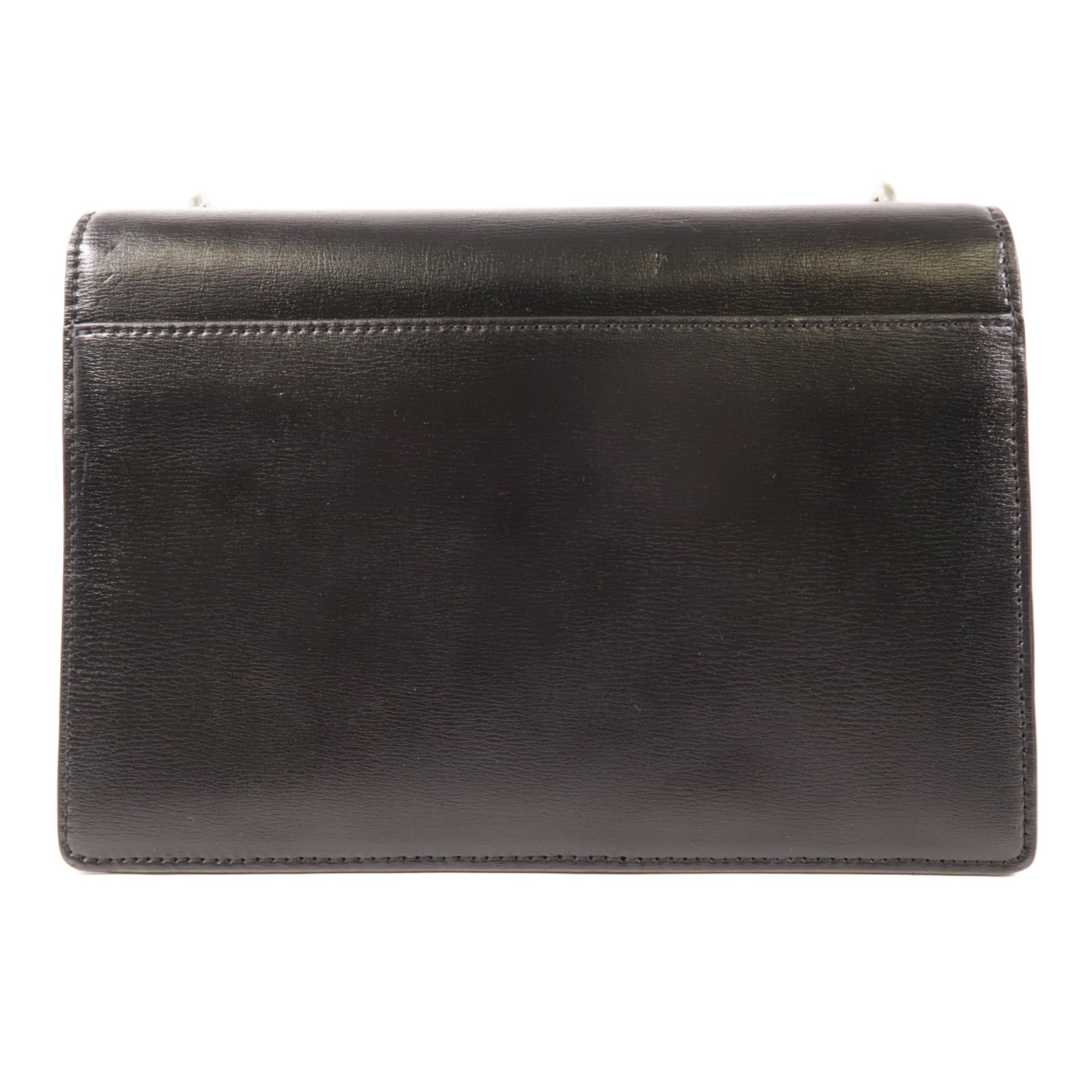 SAINT LAURENT 牛皮皮革Sunset Medium銀扣肩背袋