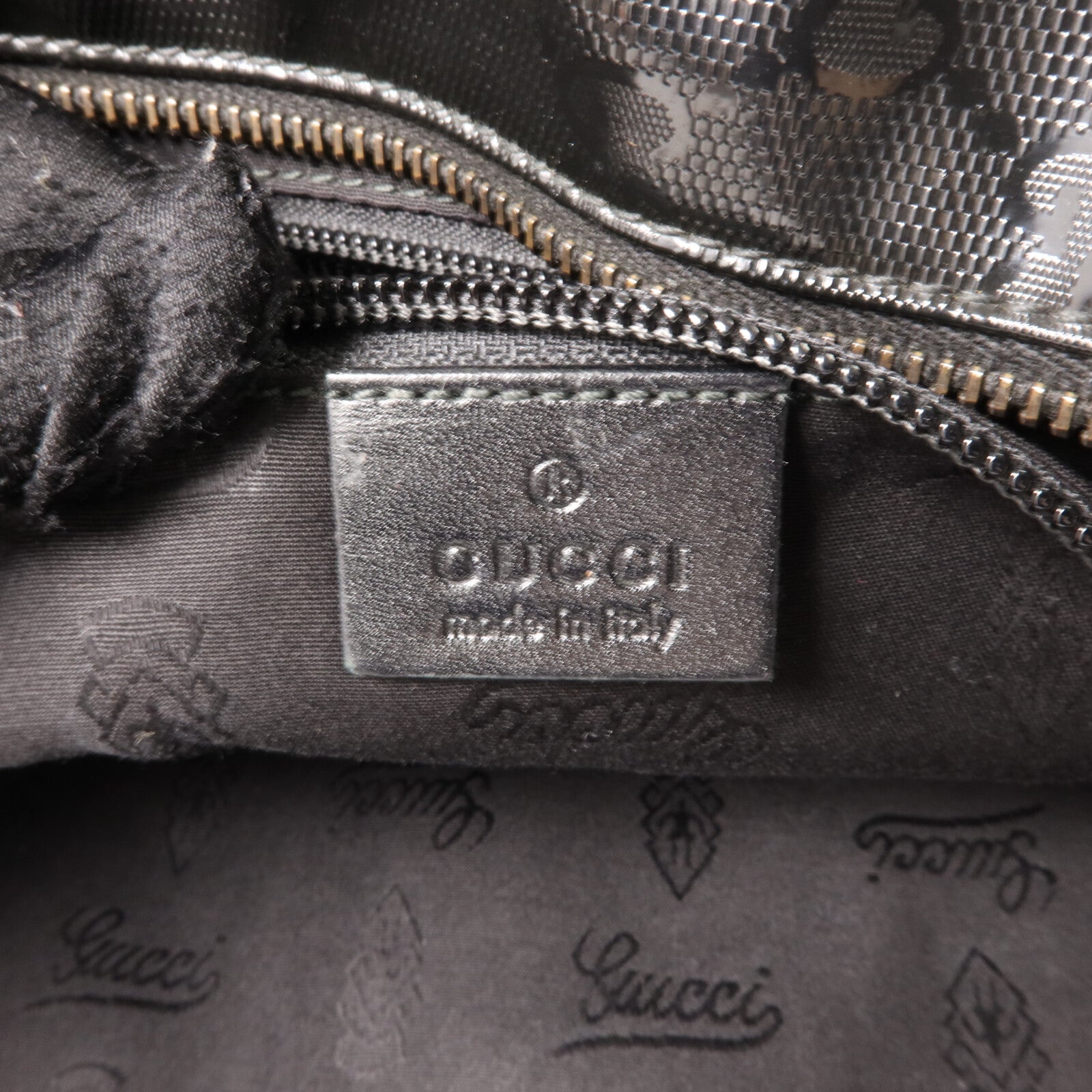 GUCCI 塗層帆布Shoulder Bag肩背袋
