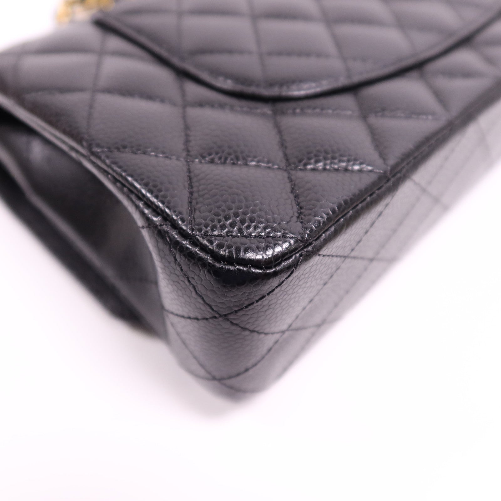 CHANEL 牛皮皮革Classic 25金扣鏈帶肩背袋