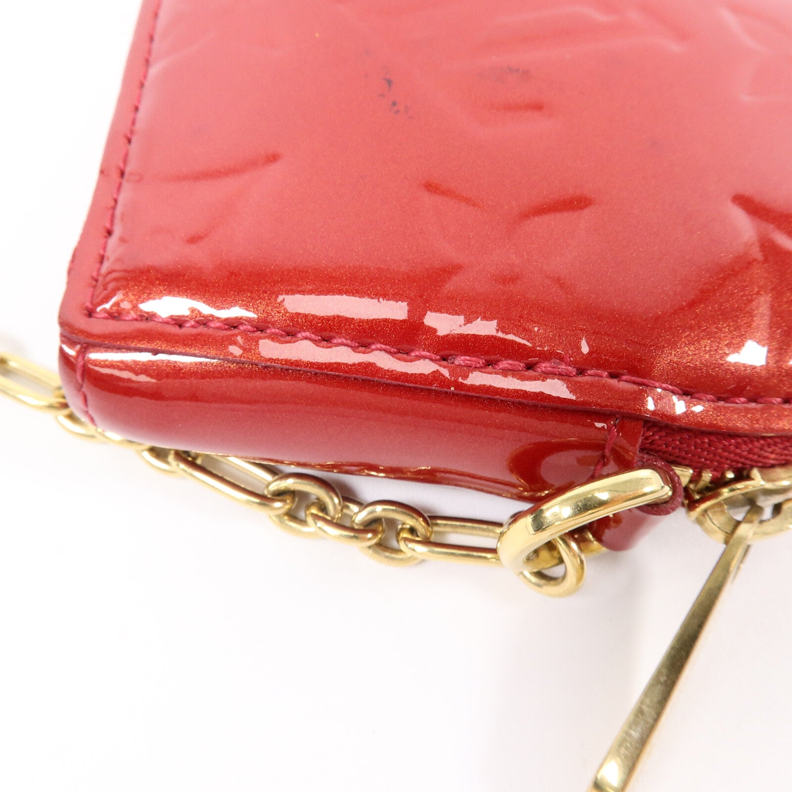 LOUIS VUITTON Monogram Vernis Coeur Coin Purse零錢包