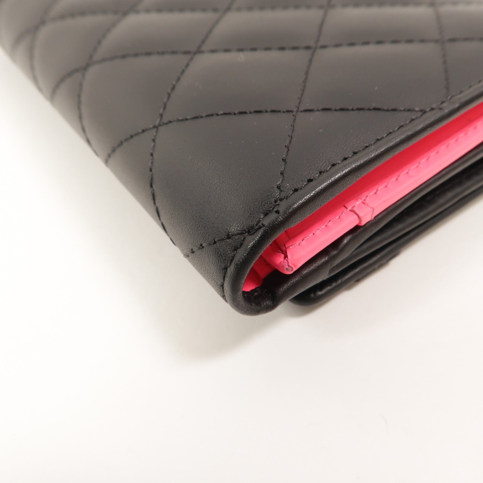 CHANEL 牛皮皮革Cambon Long Wallet長錢包