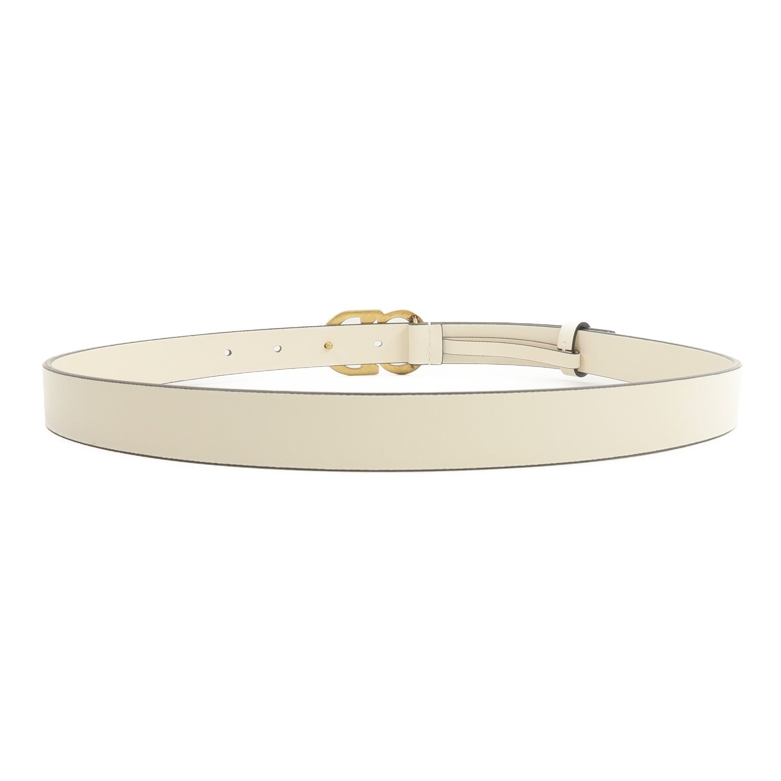 Dior 牛皮皮革/金屬Saddle Belt 75cm皮帶