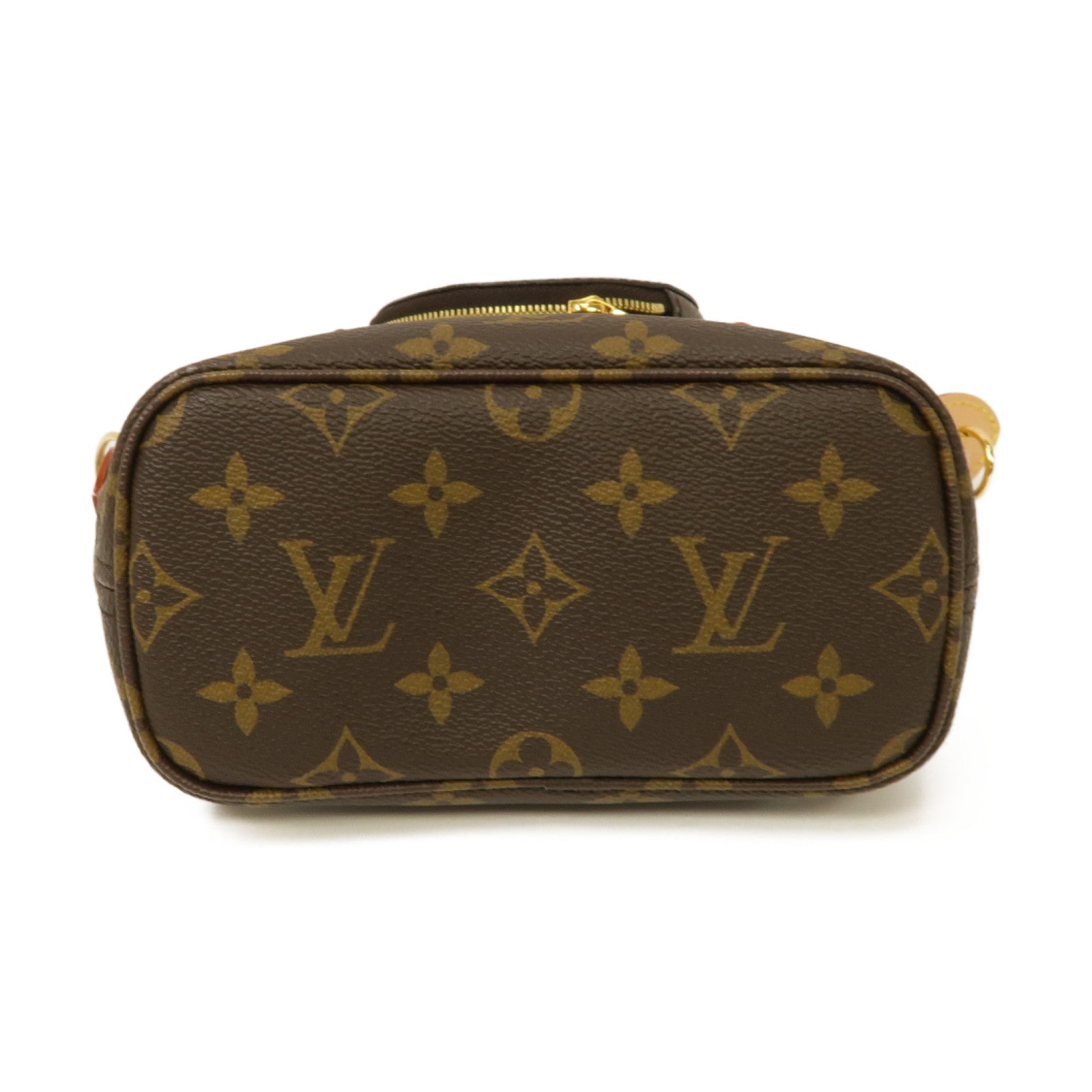LOUIS VUITTON Monogram Neverfull BB 2 Way Shoulder Bag金扣手挽肩背兩用袋啡色