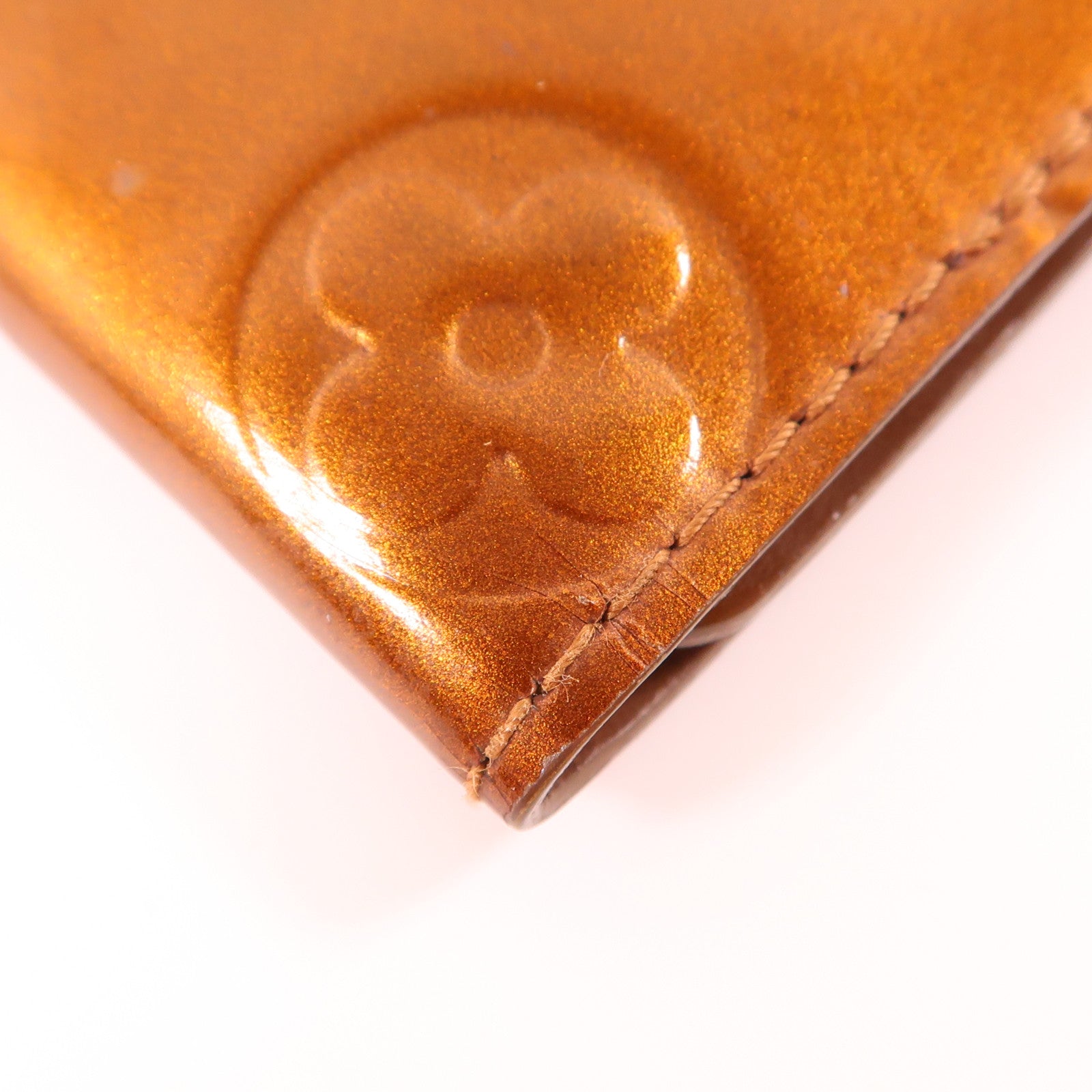 LOUIS VUITTON 【激減優惠】漆皮皮革Key Holder金扣鎖匙包