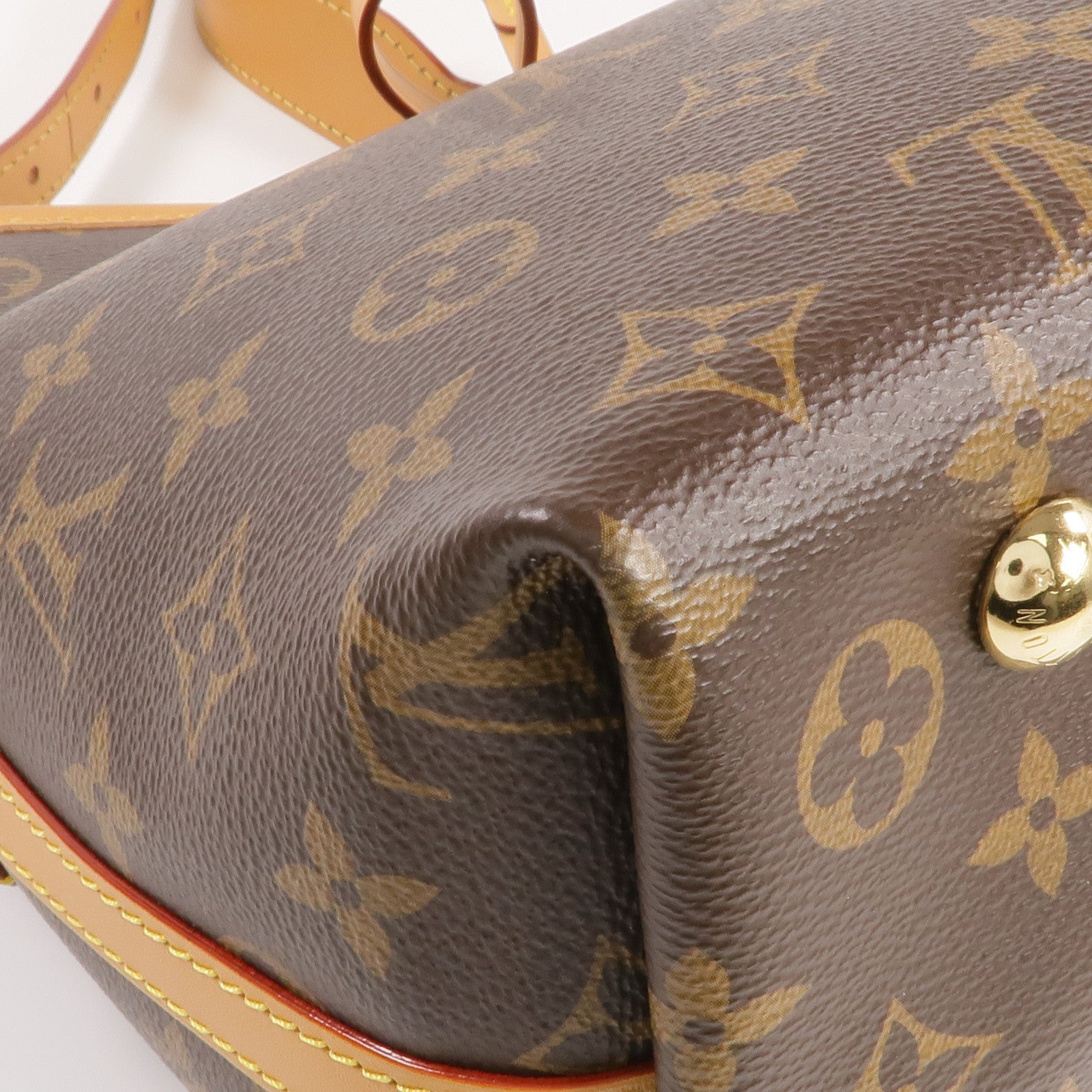 LOUIS VUITTON Monogram CarryAll PM金扣肩背袋